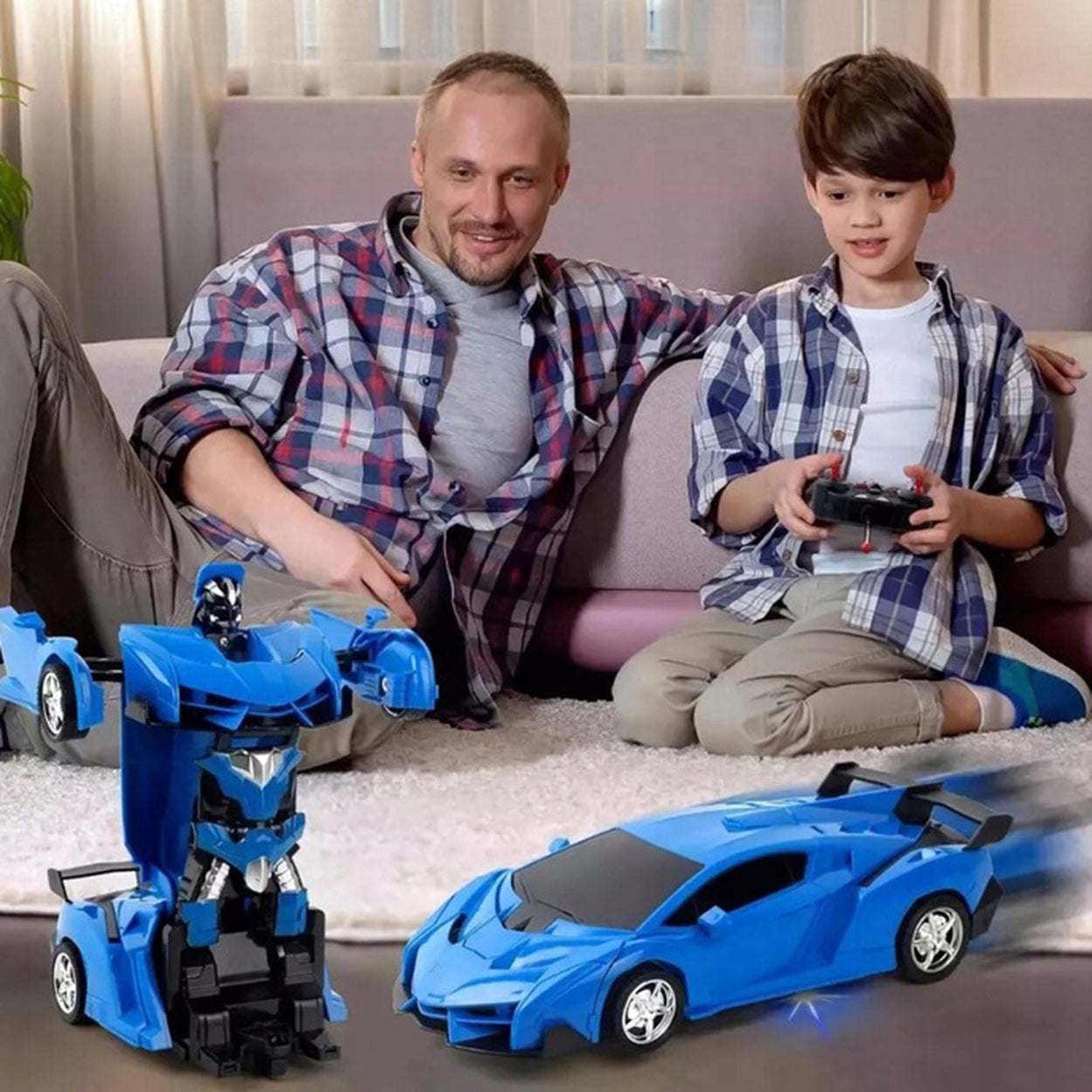 Remote Controlled Car 2in1 Lamborgini Light TRANSFORMER FOR REMOTE CONTROL Brand MalPlay
