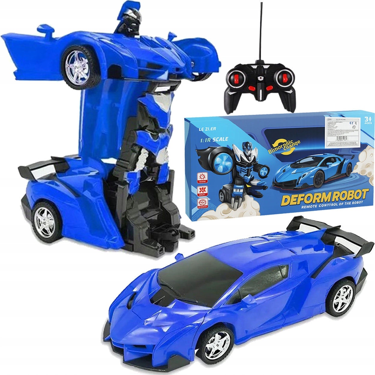 Remote Controlled Car 2in1 Lamborgini Light TRANSFORMER FOR REMOTE CONTROL