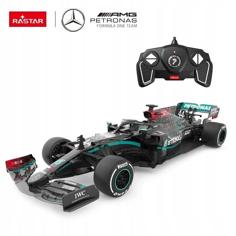 Remote Controlled Car Mercedes F1 R/C 1:18 RASTAR Auto for Pilot