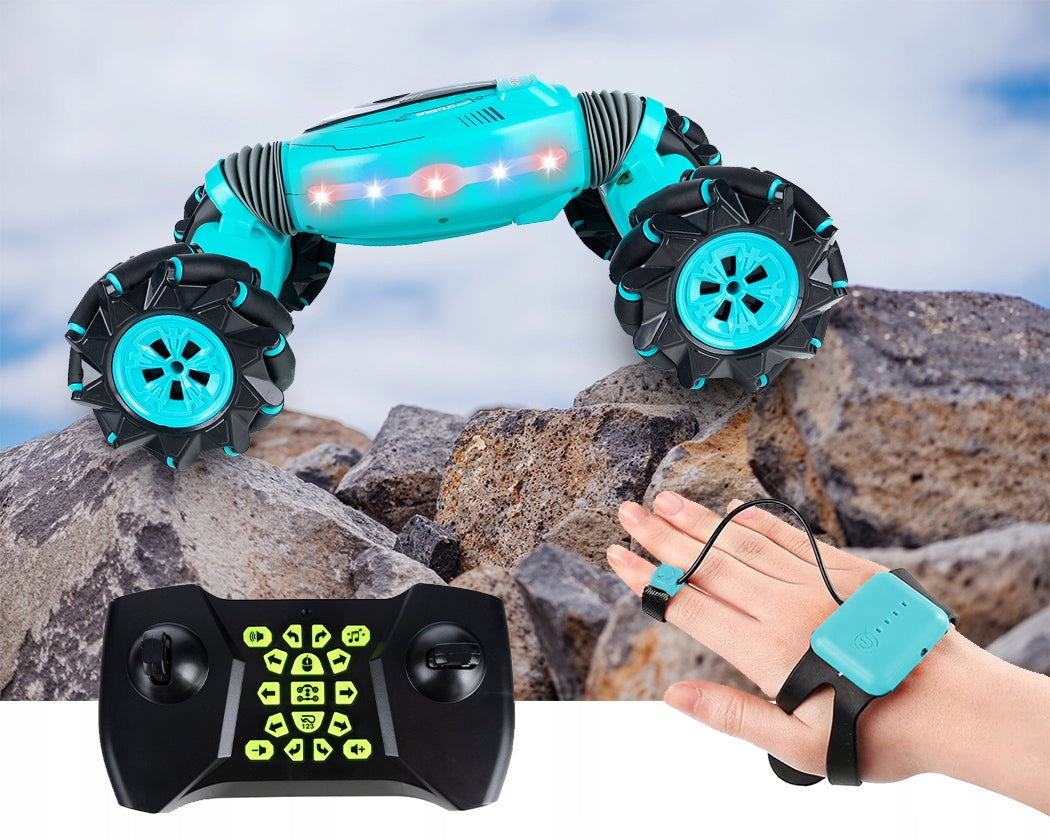 Remote Controlled Car Rc Twister Aerobatic Led Stunt 360 For Kids Manufacturer code B4K3
