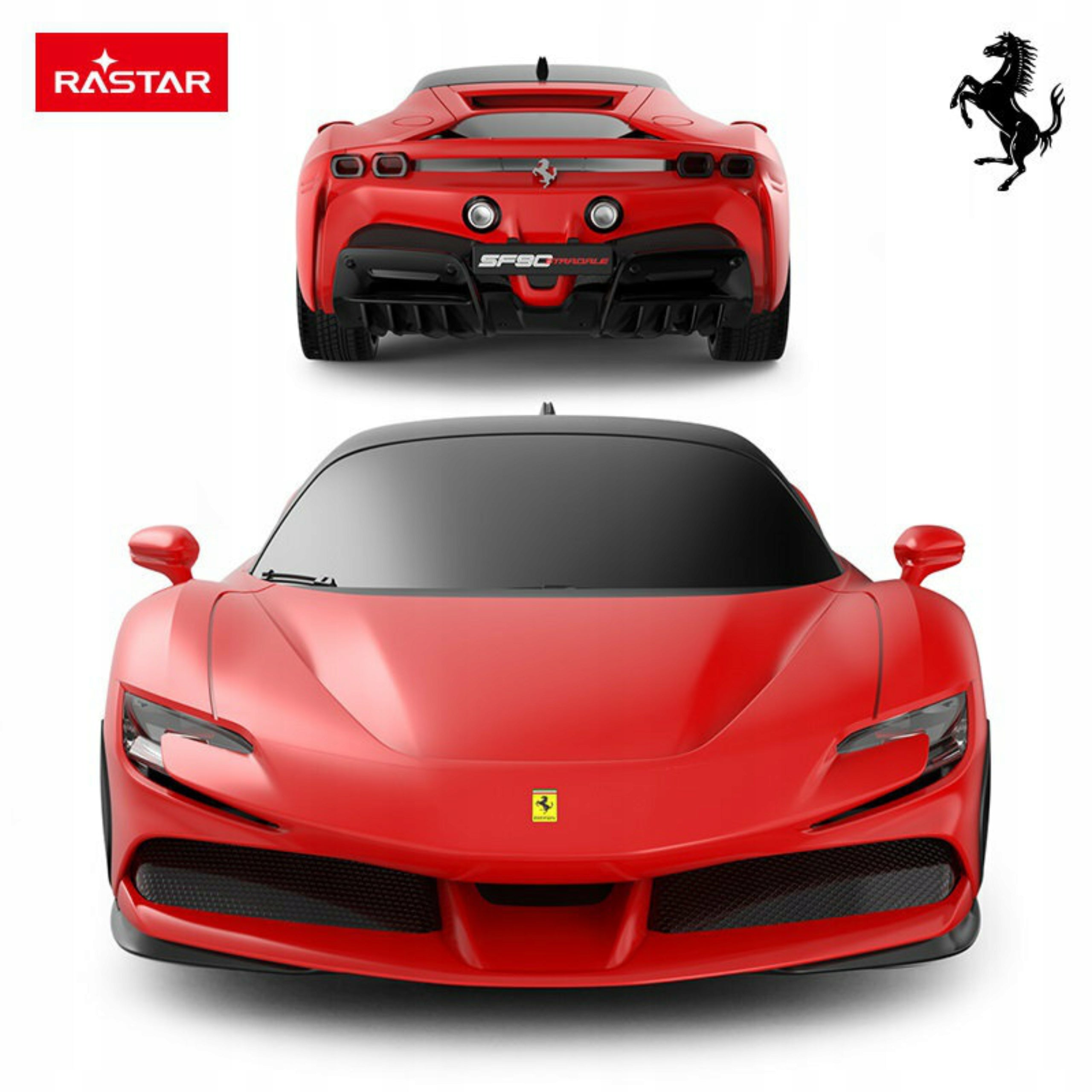 Remote Controlled Ferrari SF90 Stradale under License Rastar Scale 1:24 Manufacturer code 97600