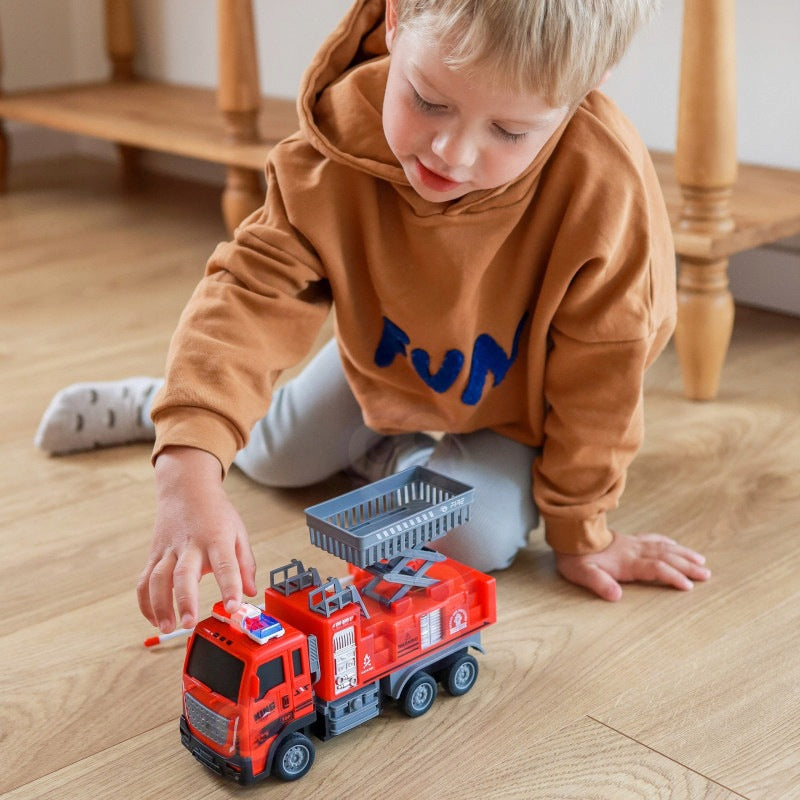 Remote Controlled Fire Truck Lift WOOPIE Packaging status original