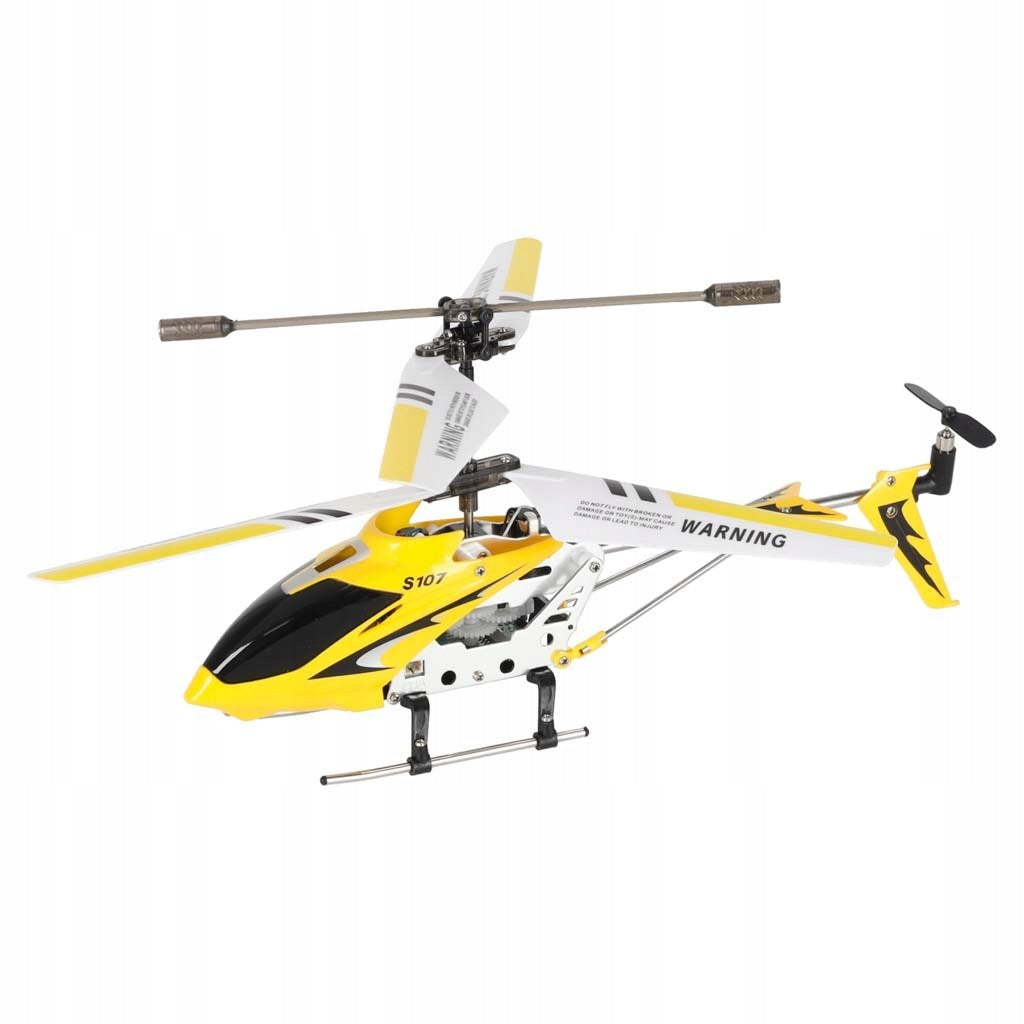 Remote Controlled Helicopter RC SYMA S107G yellow Packaging status original