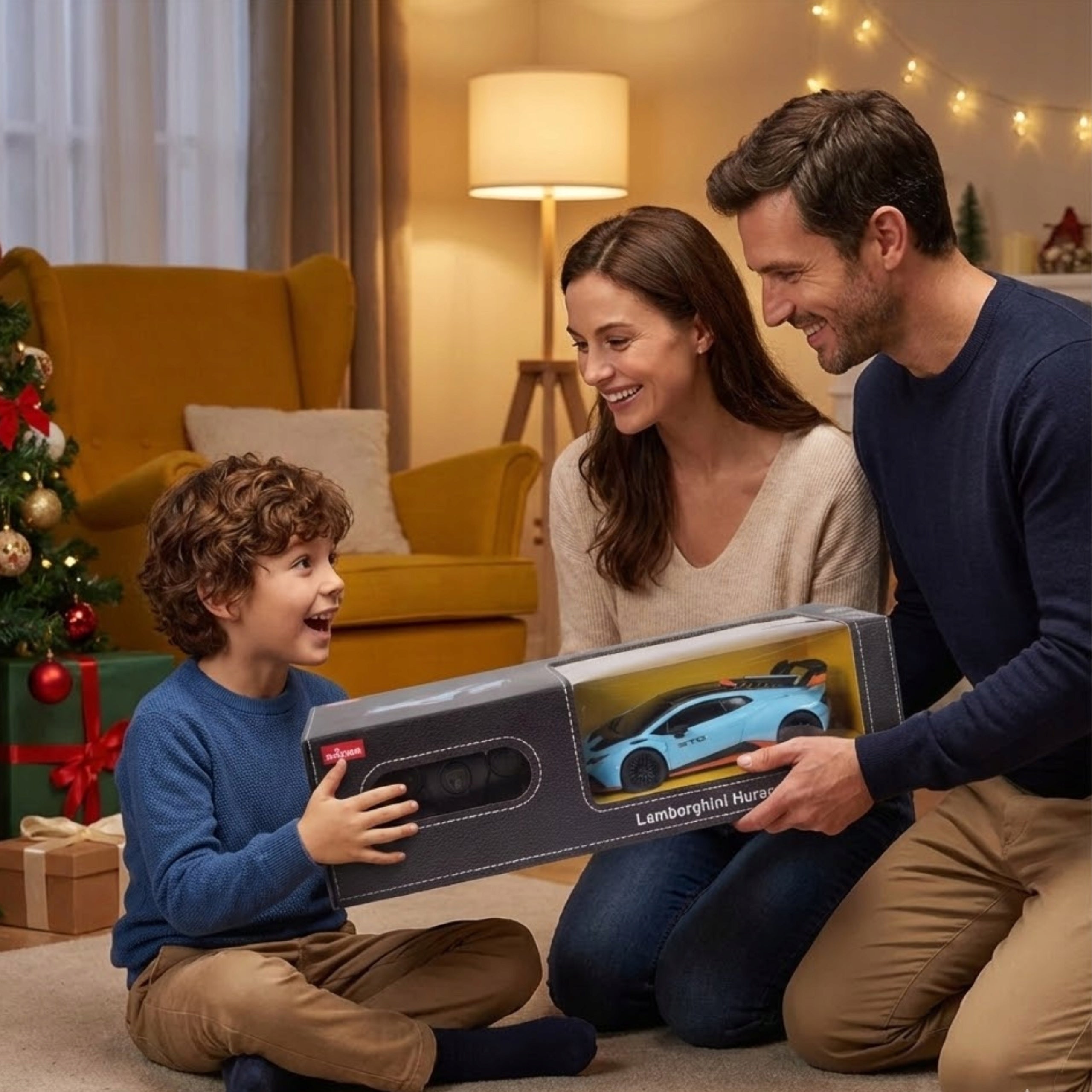 Remote Controlled Lamborghini Huracan STO Rastar under License Scale 1:24 Manufacturer code 98800