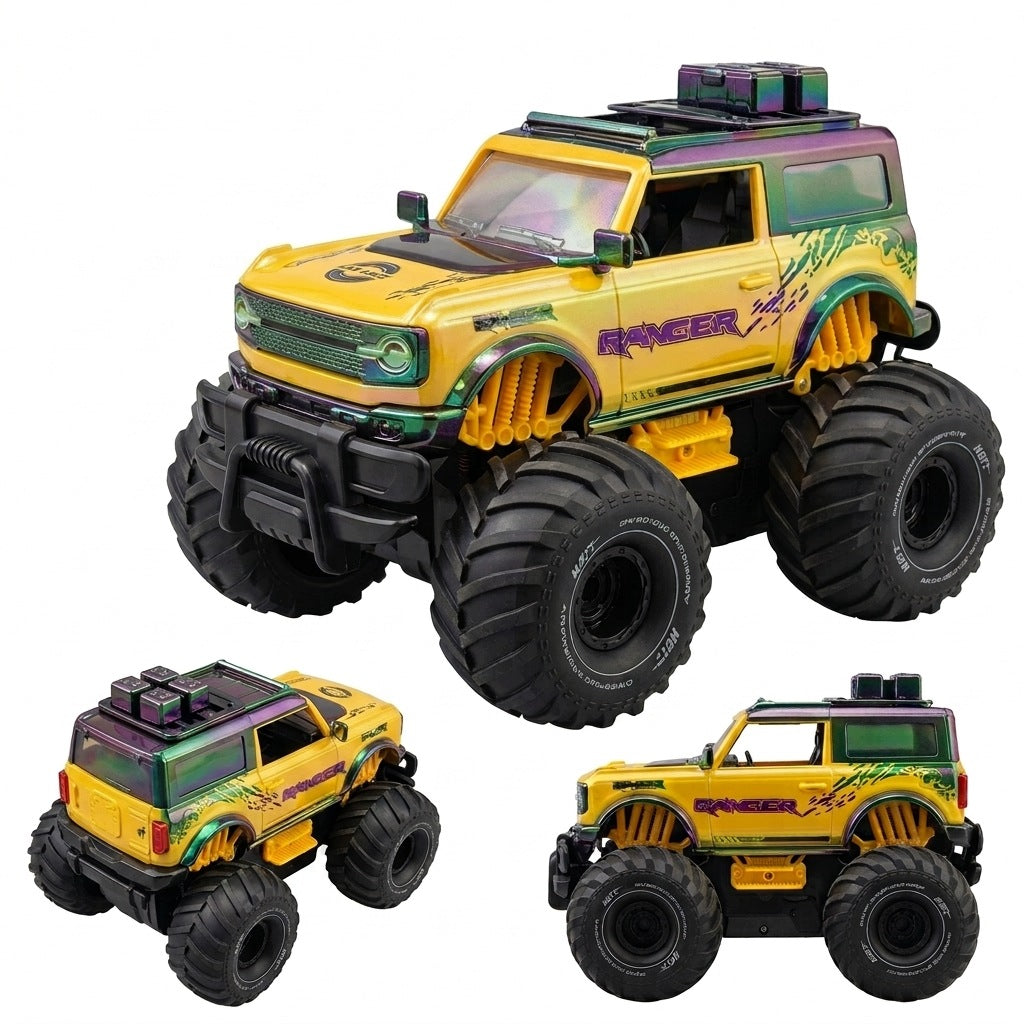 Remote Controlled Off-Road Car Amphibia Swims On Water + 2 x Accum. VIDEO Brand NORIMPEX