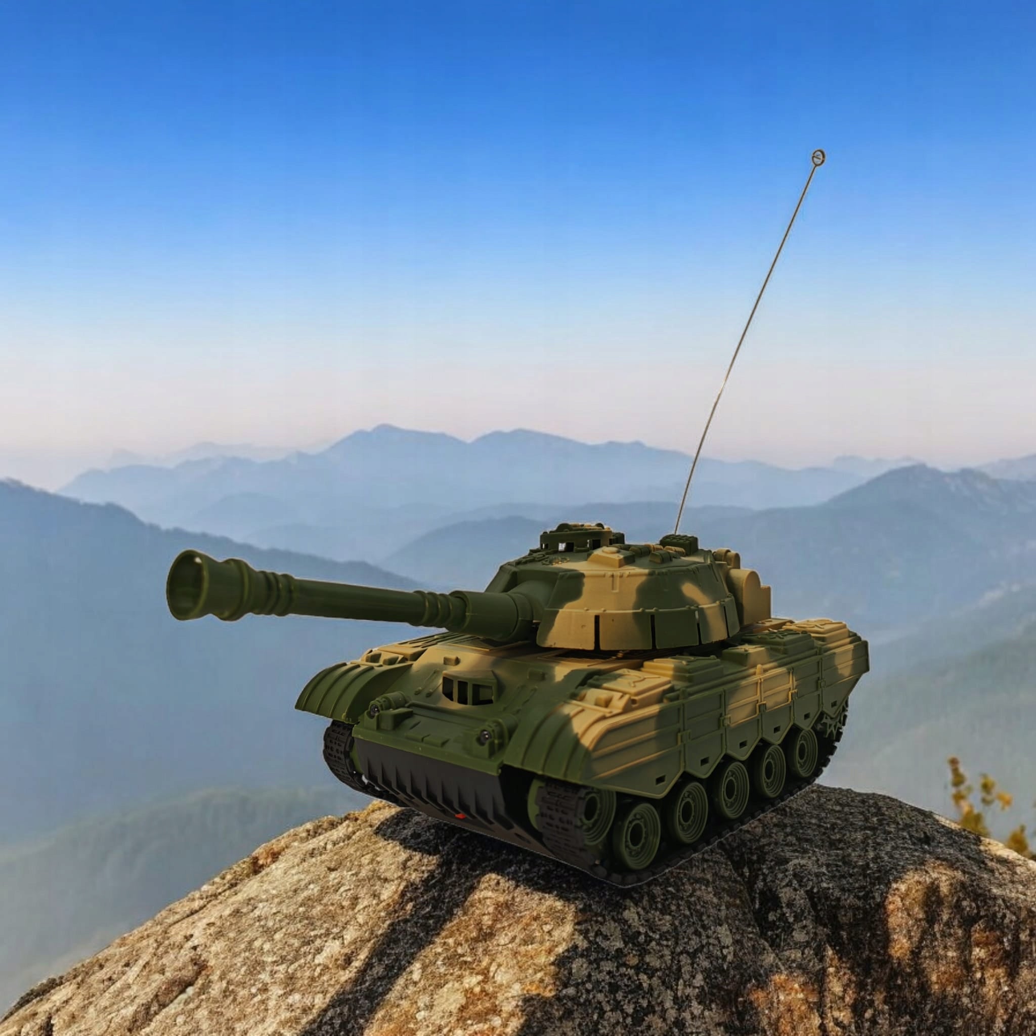 Remote Controlled Tracked TANK for RC Remote Control Green Color green