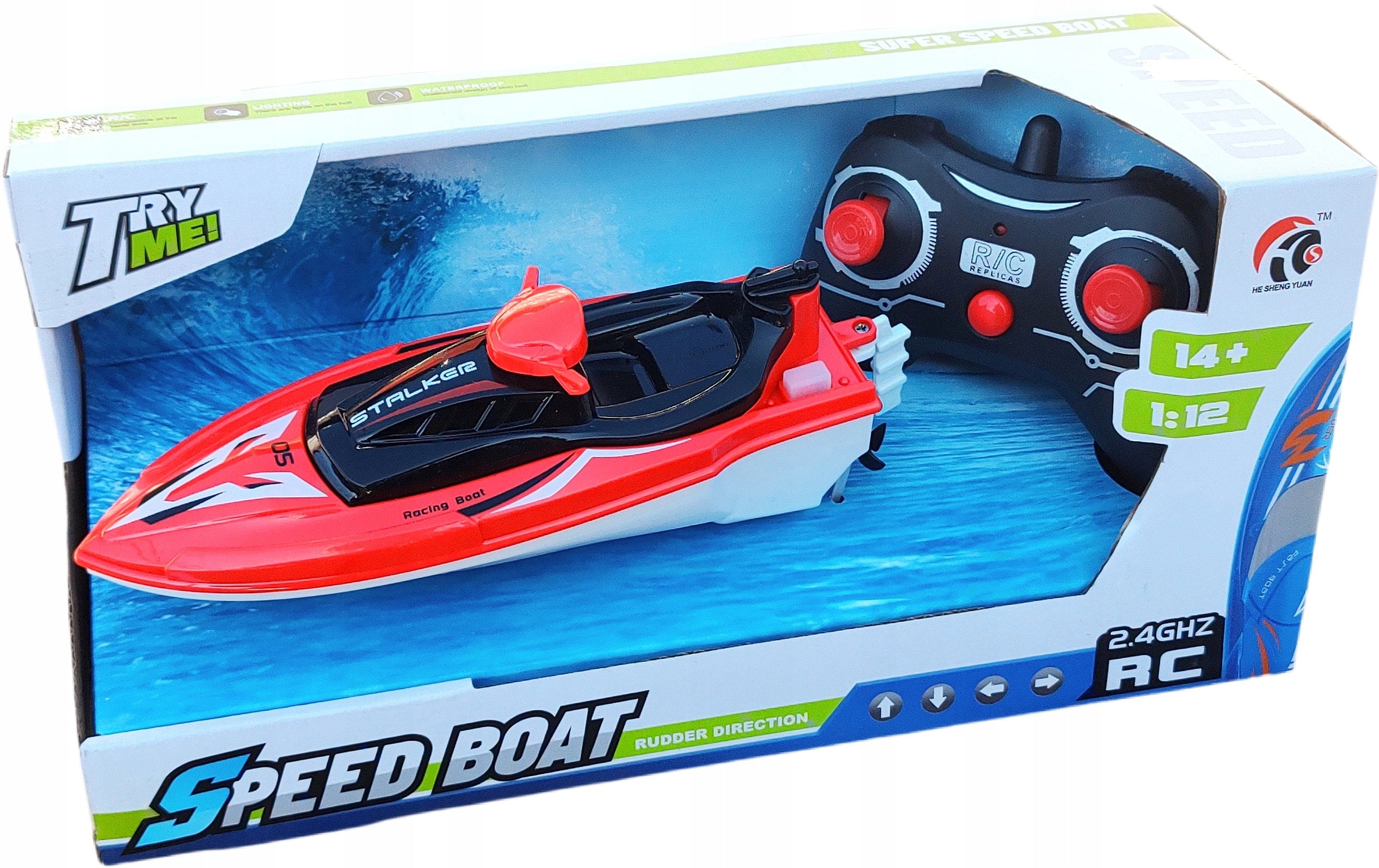 Remote Controlled Water Scooter for RC Radio Motorboat for Radio Kind floating