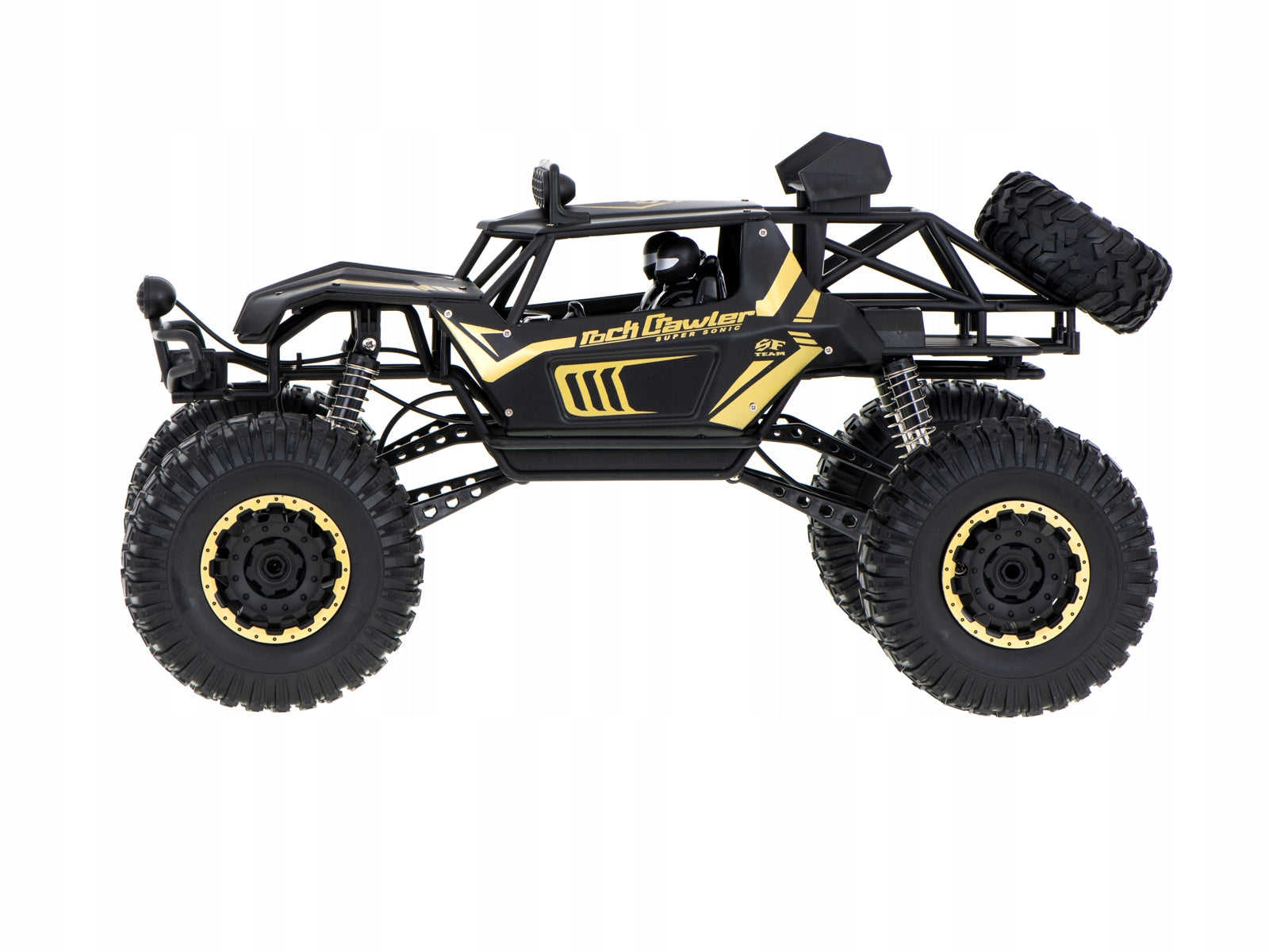 Remote controlled car 2,4GHz 1:8 51cm metal black Packaging status original