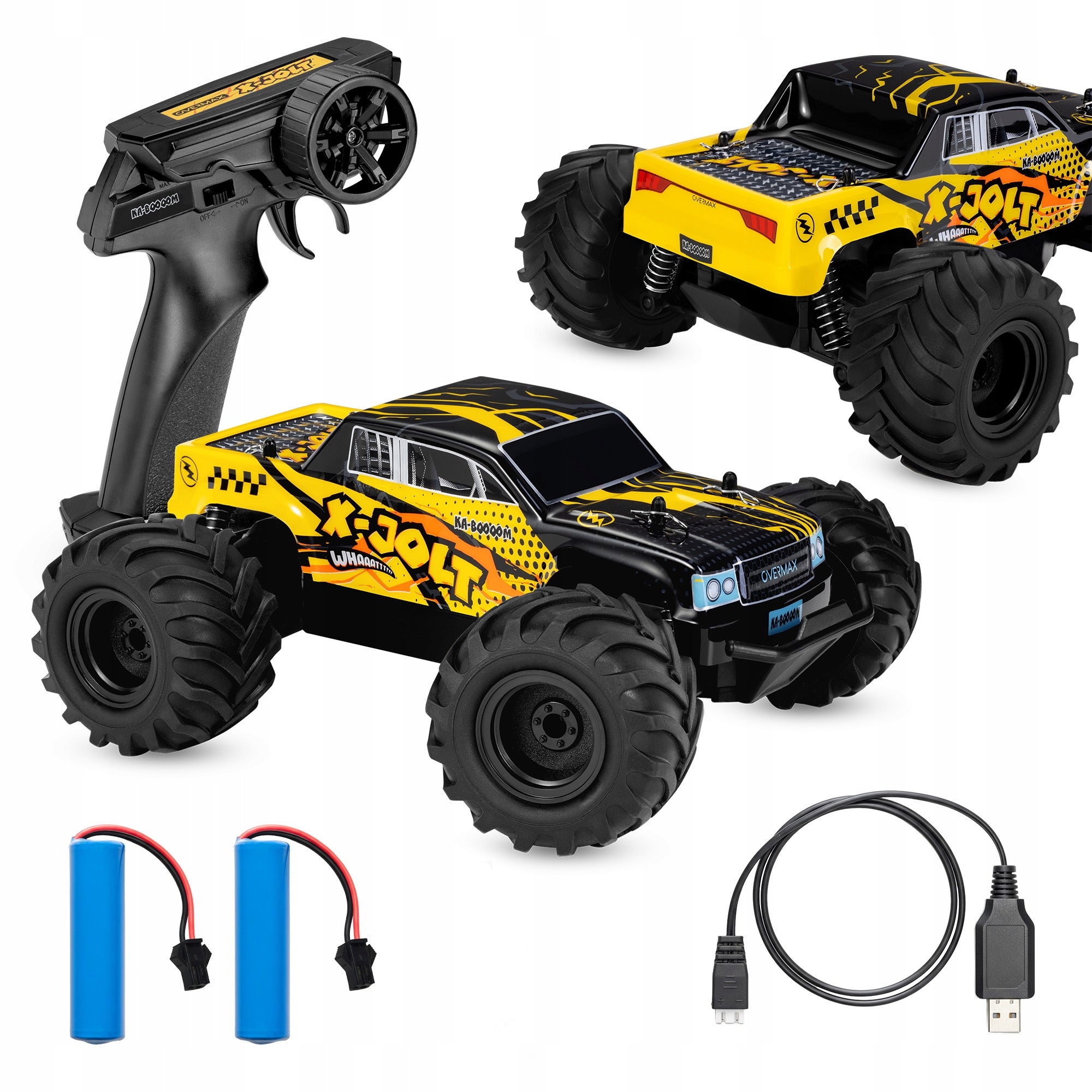 Remote controlled car MONSTER TRUCK car for remote control fast durable Packaging status original