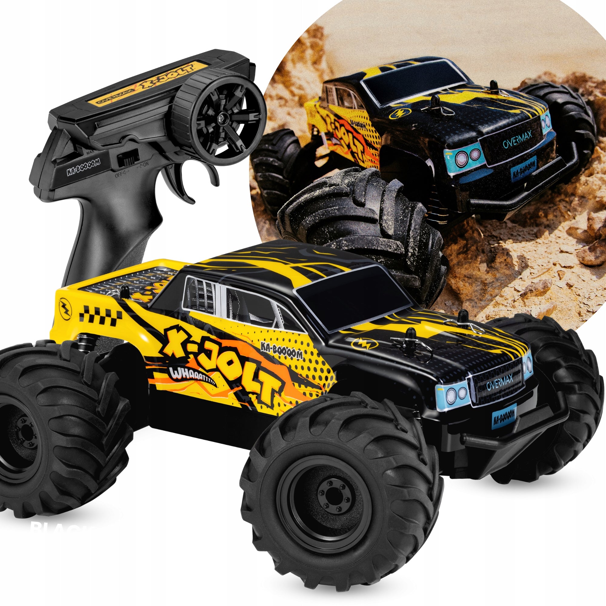 Remote controlled car MONSTER TRUCK car for remote control fast durable