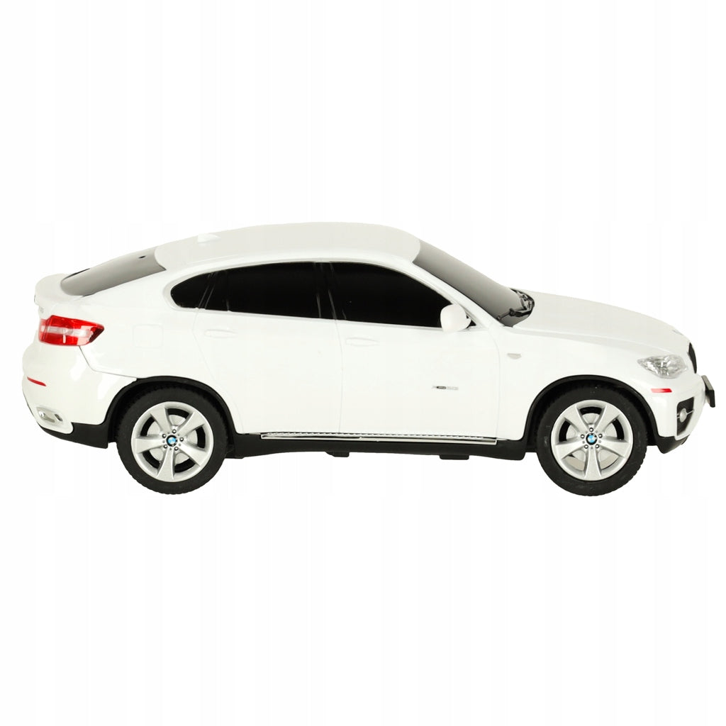 Remote controlled car Rastar 31700 BMW X6 1:24 white Kid's age 0+