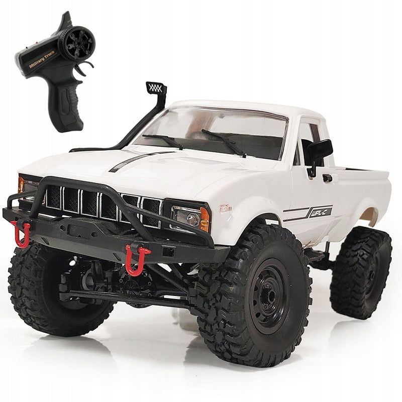Remote controlled car WPL C-24 4WD off-road white 1:16 65 m 10 km/h