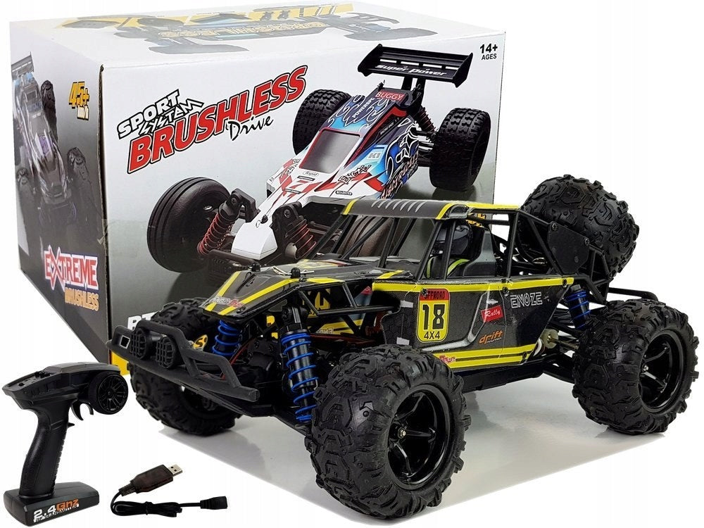 Remote controlled terrain 1:18 blue 310x210 mm Lean Toys