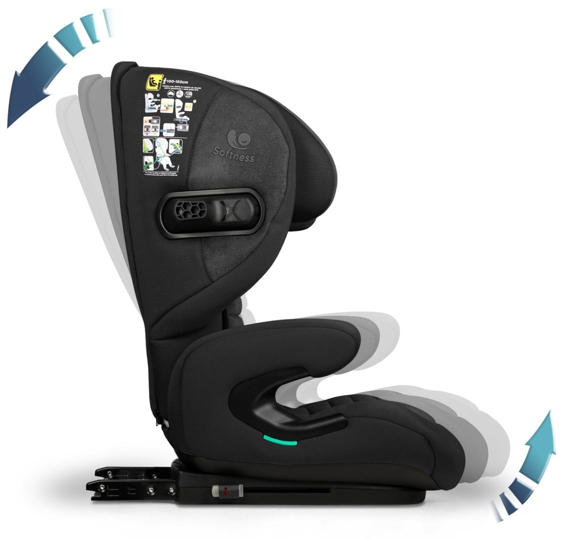 Renolux ELISEO Carbon car seat Isofix R129 i-Size 100 – 150 cm Manufacturer code 435019 RENOLUX