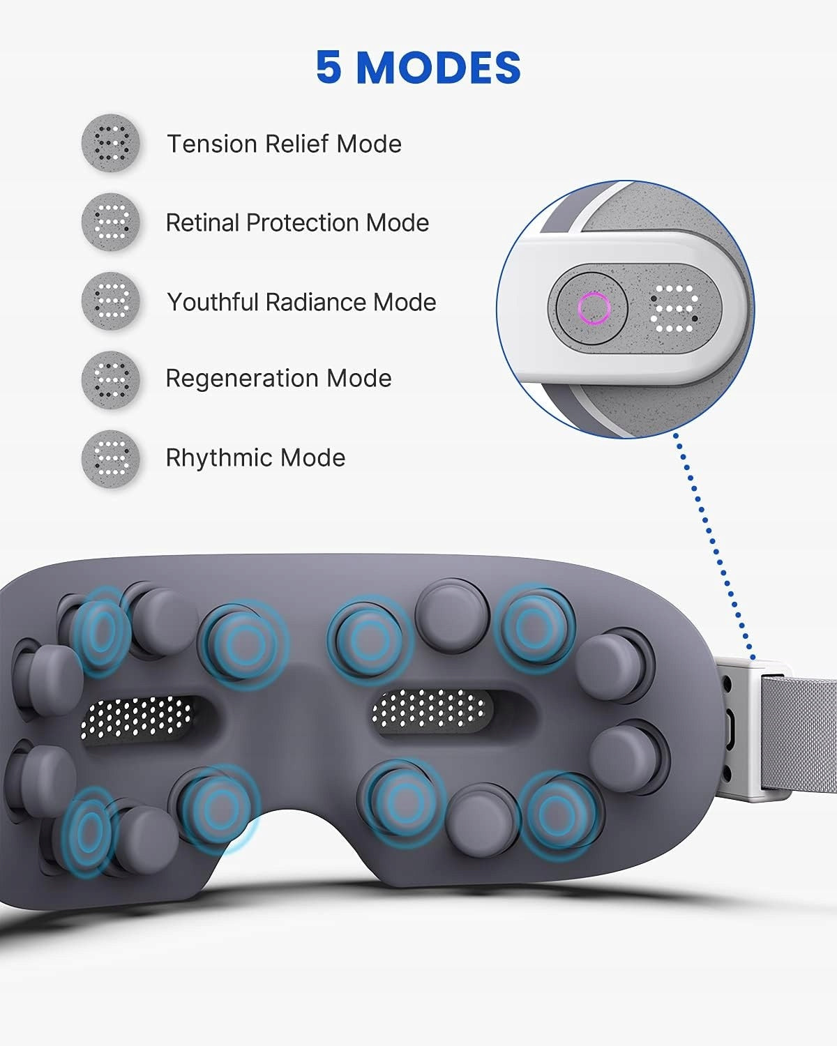 Renpho Eyeris Rhythm Eye Massager Packaging status original
