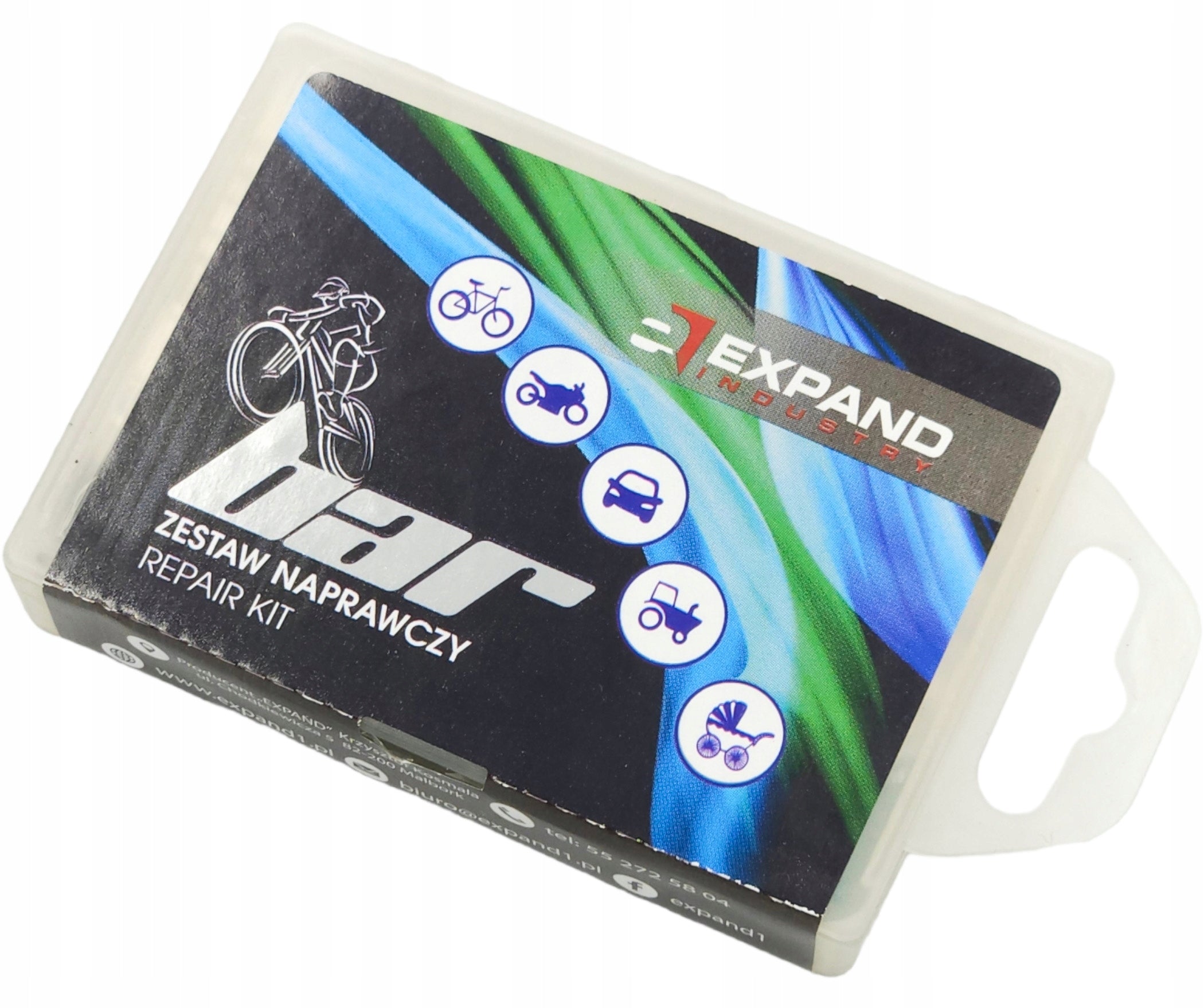 Repair Patch Set EXPAND BAR 10 pcs + glue Manufacturer code 244312