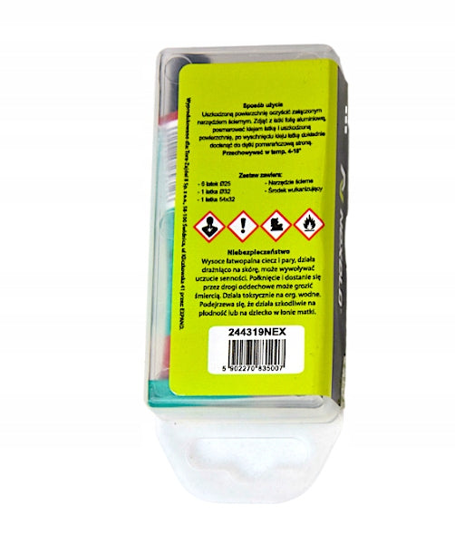 Repair kit for inner tubes 6 patches glue NEXELO 244319NEX Brand Expand