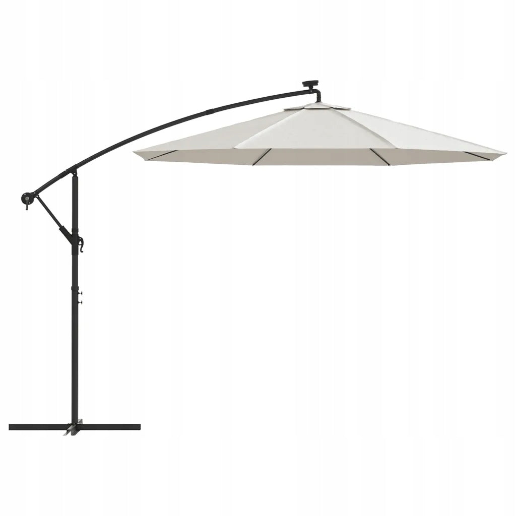 Replacement garden umbrella cover, sand white, 350 cm Manufacturer code 313813