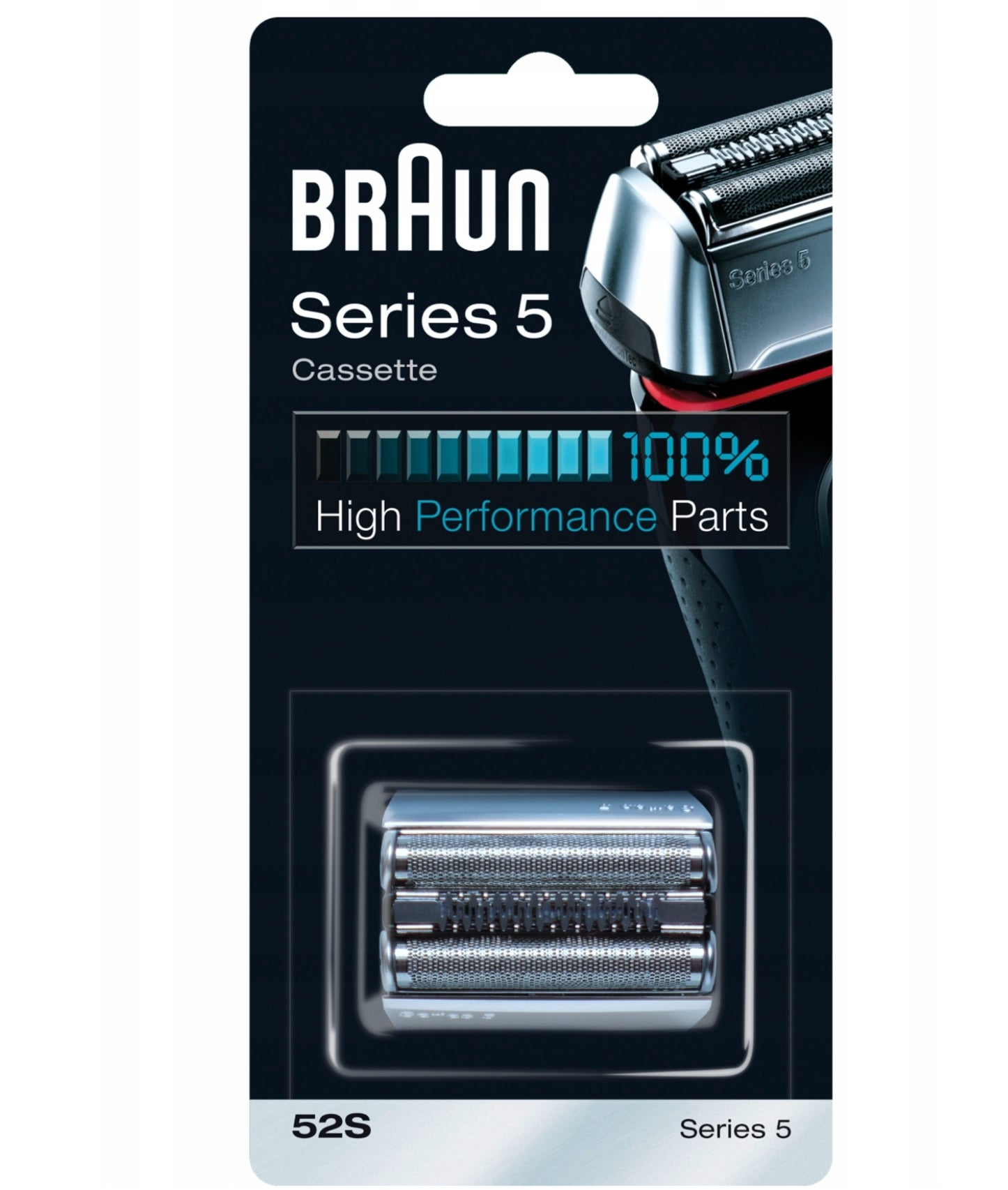 Replacement head for Braun Series 5 52S electric shaver Packaging status original