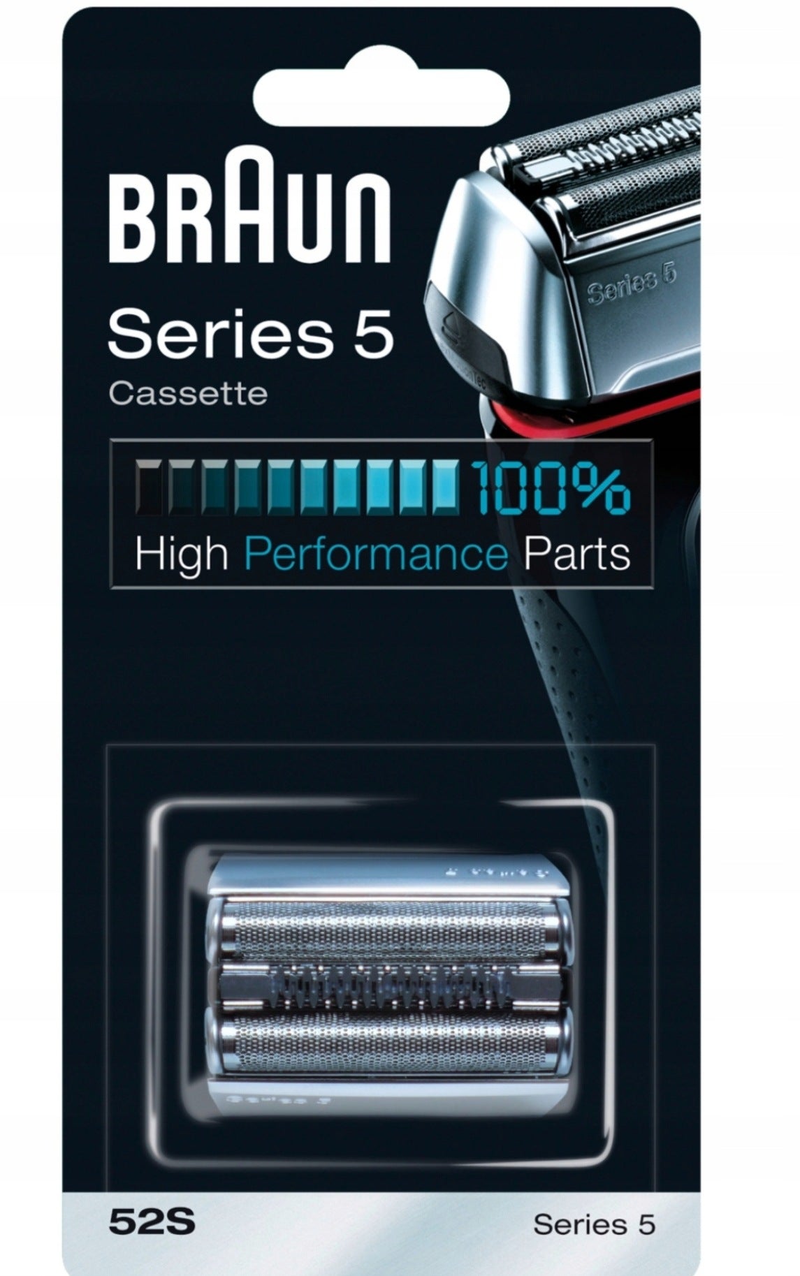 Replacement head for Braun Series 5 52S electric shaver