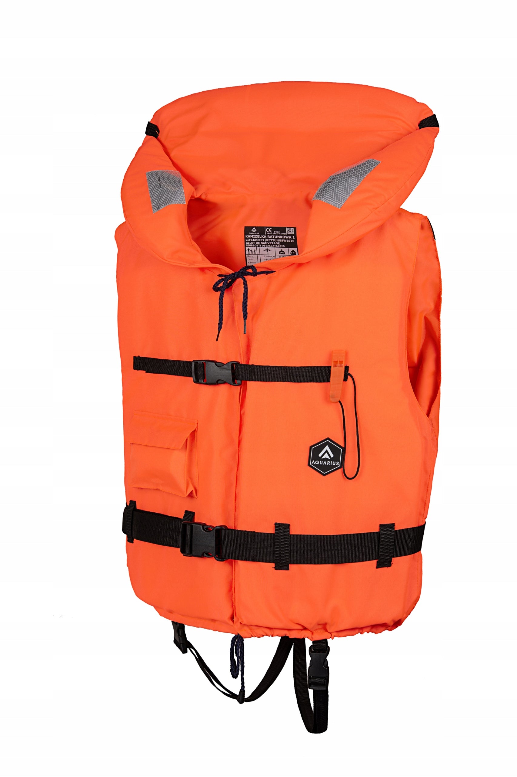 Rescue Vest Life Vest Aquarius Orange Large 100N XL 75 - 90 kg Manufacturer code 100NXL