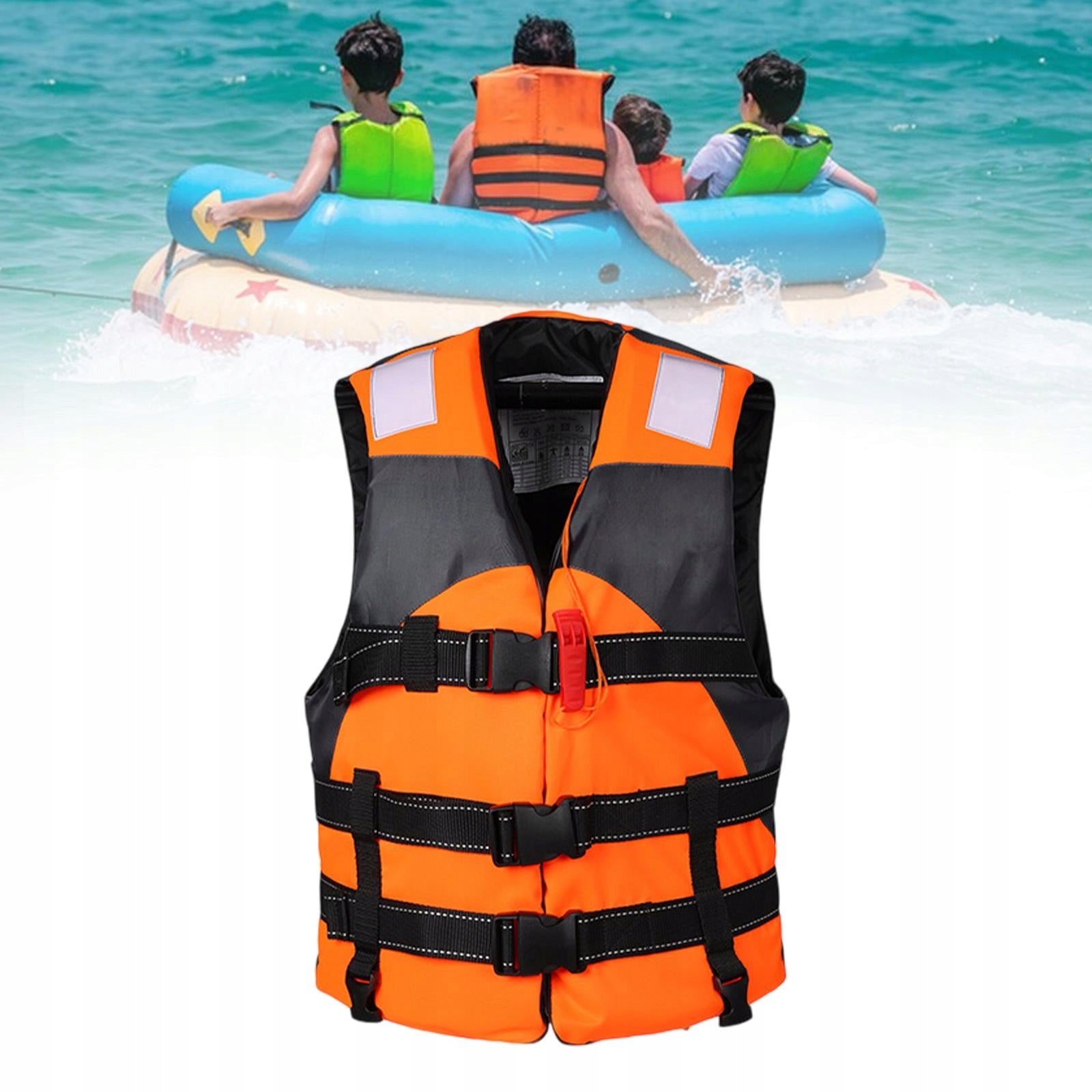 Rescue Vest for Children with Whistle S For not specified
