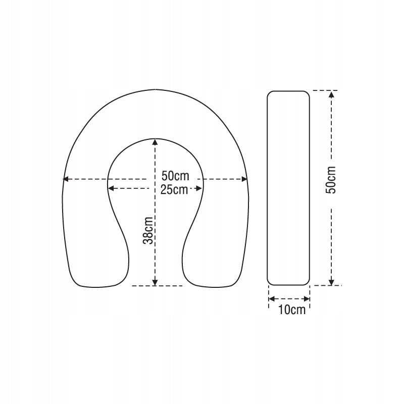 Rescue horseshoe Lalizas 21300 orange Diameter 50 cm