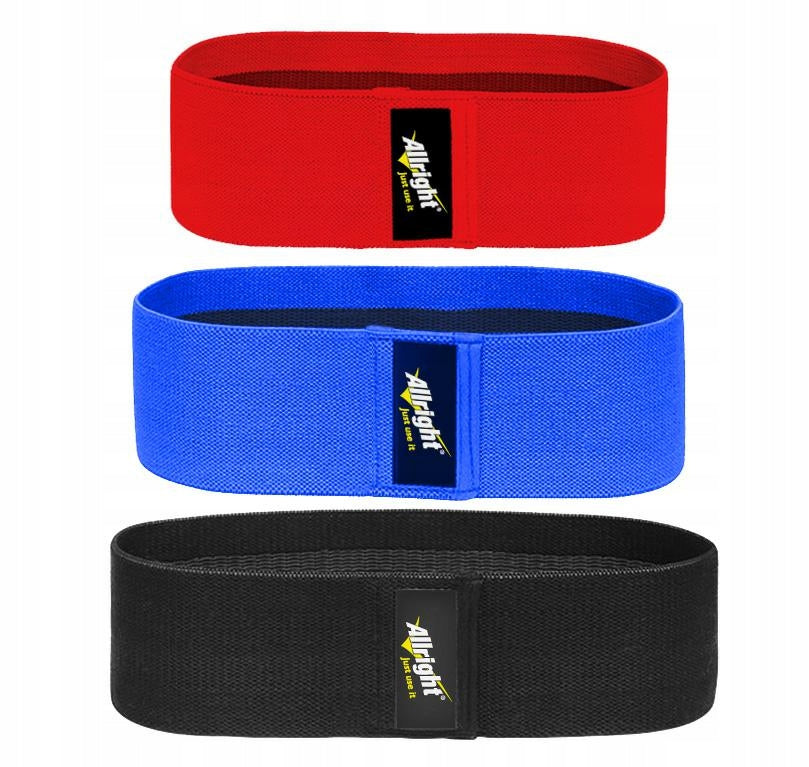 Resistance Rubber Material Hip Band 3pcs For Exercise Buttock Fitness Training Manufacturer code FE08098