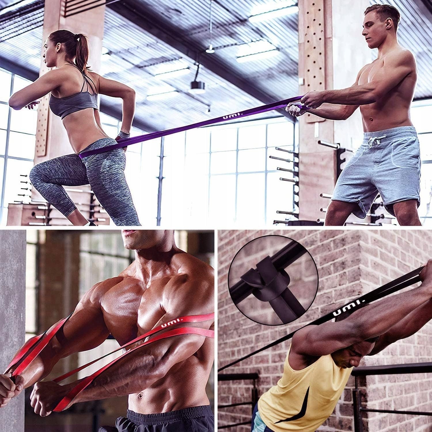 Resistance Rubber Strength Training CrossFit Pull Up Fitness Tape Manufacturer code 9347