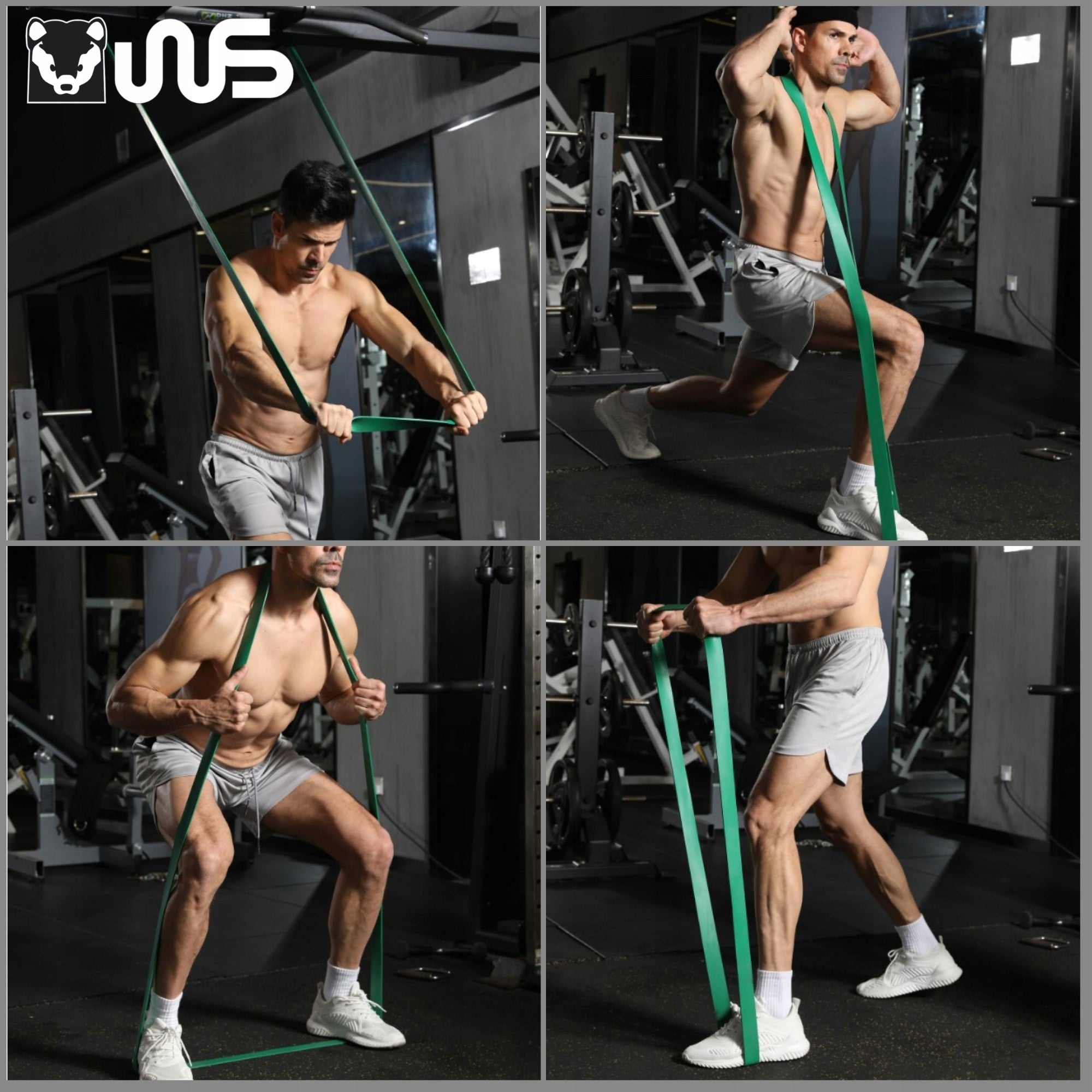 Resistance Rubbers for Tschen Set of 5pcs for Training in the Gym in the Park House Number of pieces in the set 5