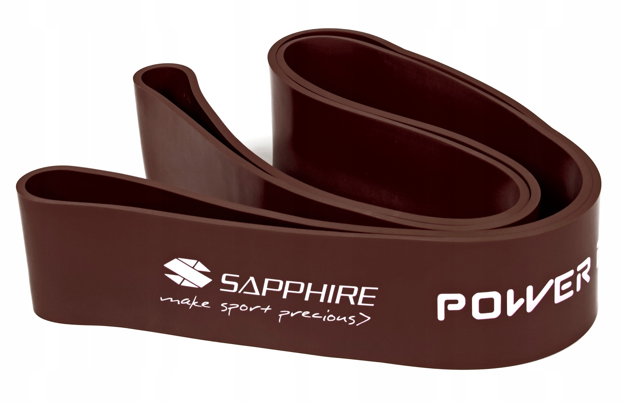 Resistance rubber POWER BAND STRONG TRAINING BAND FOR EXERCISE 28-80 KG SAPPHIRE Manufacturer code GUMA_SG2080_64_RED