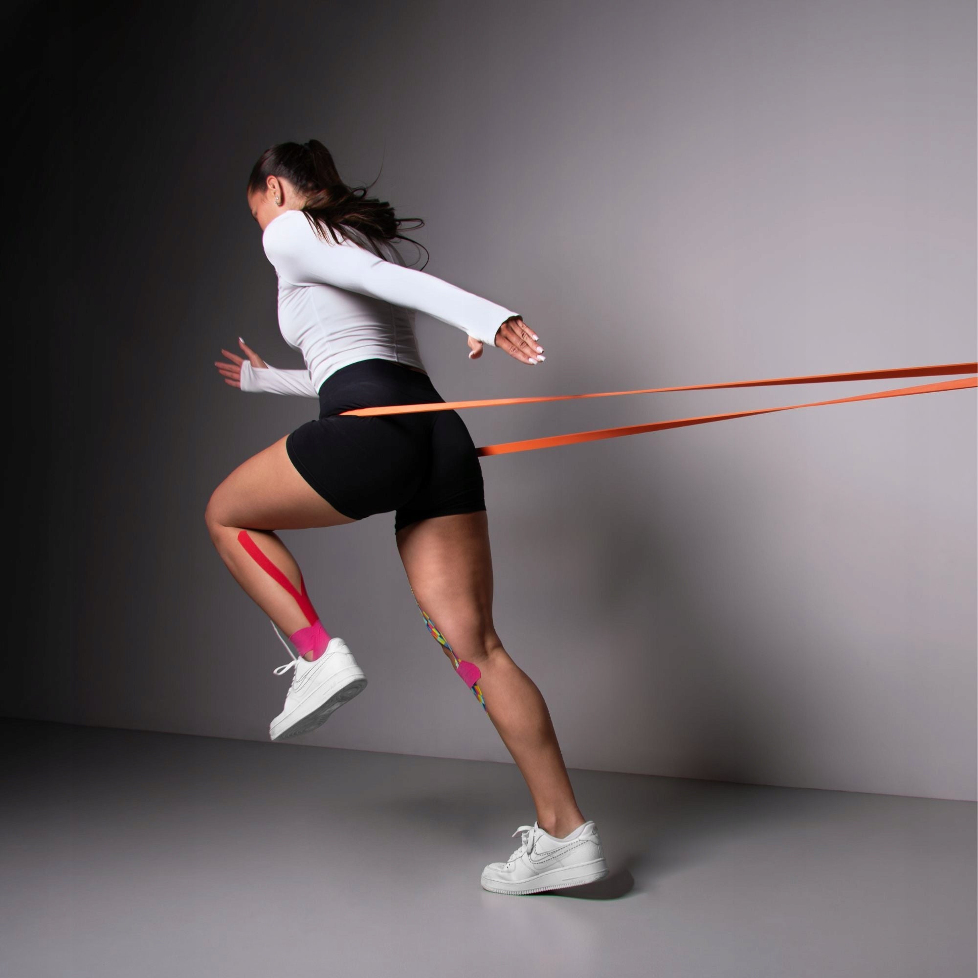 Resistance rubber for exercise POWER BAND resistance 16-29 kg loop Brand yellowSPORT