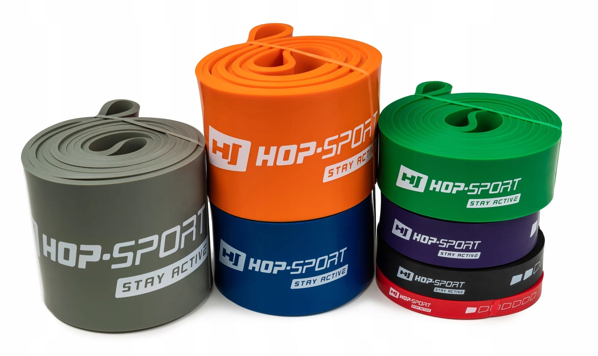 Resistance rubber for stretching exercises 7-16kg power band strong Number of pieces in the set 1