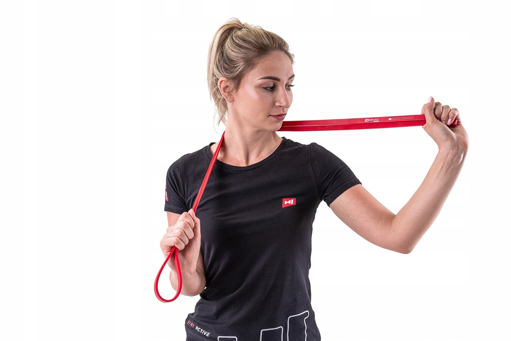 Resistance rubber for stretching exercises 7-16kg power band strong Width 12 mm
