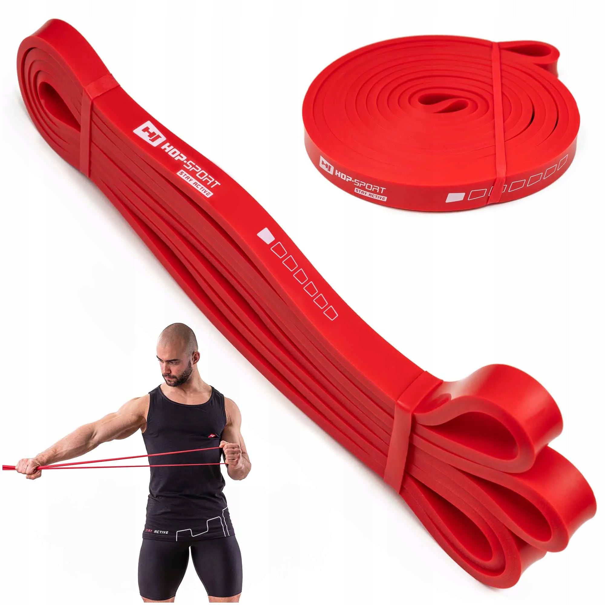 Resistance rubber for stretching exercises 7-16kg power band strong