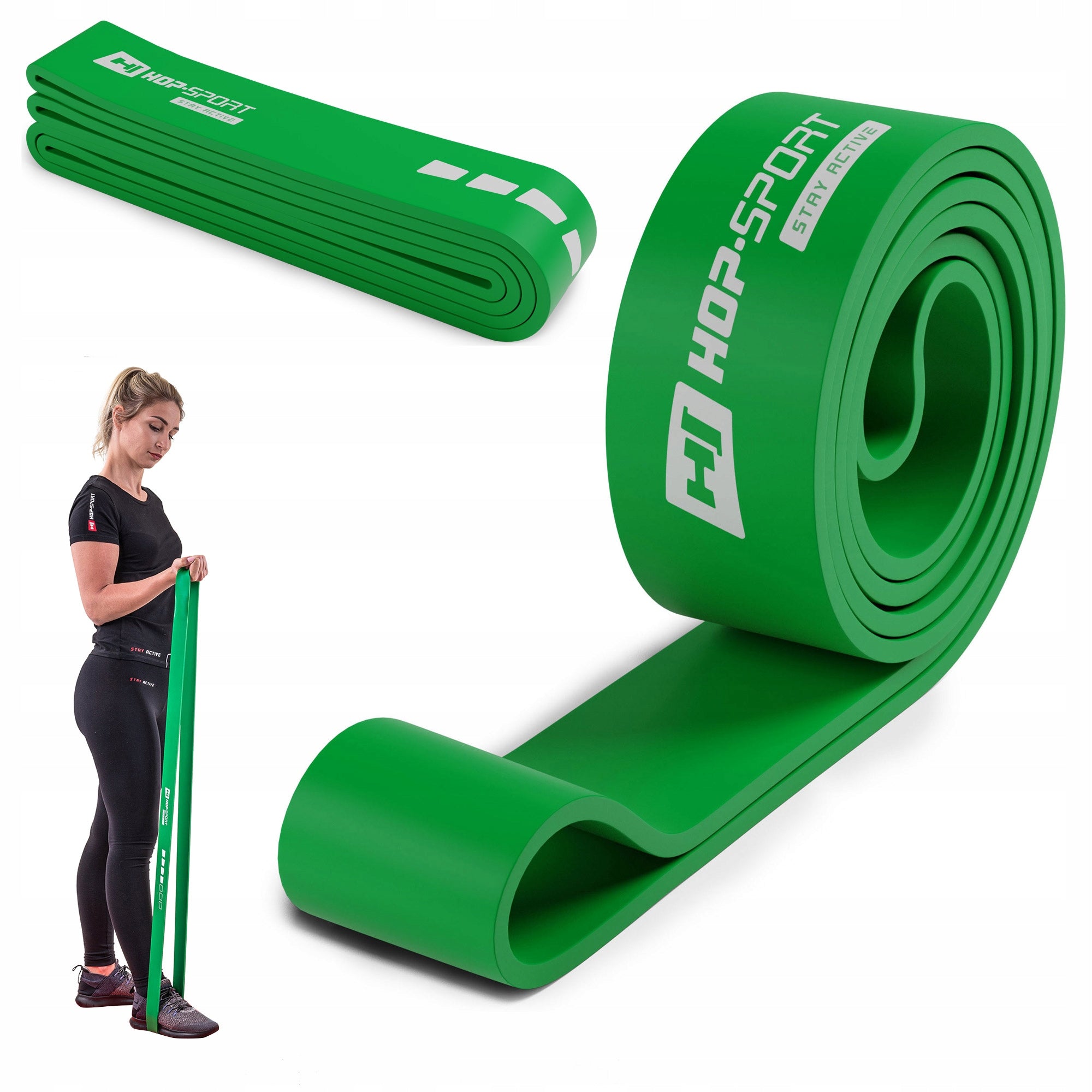 Resistance rubber power band for strength training 23-57kg stretching strong EAN (GTIN) 5902308217492