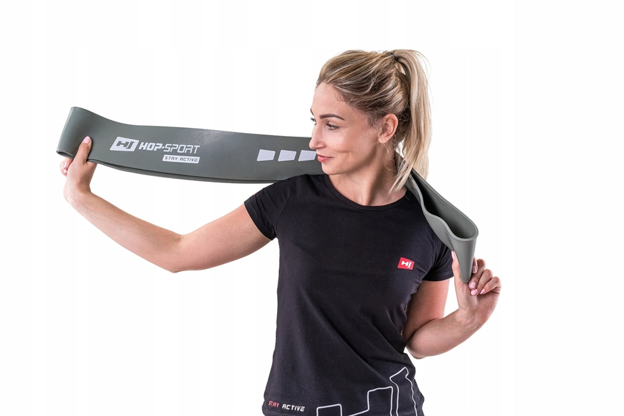 Resistance rubber power band resistance 55-137 kg Brand Hop-Sport