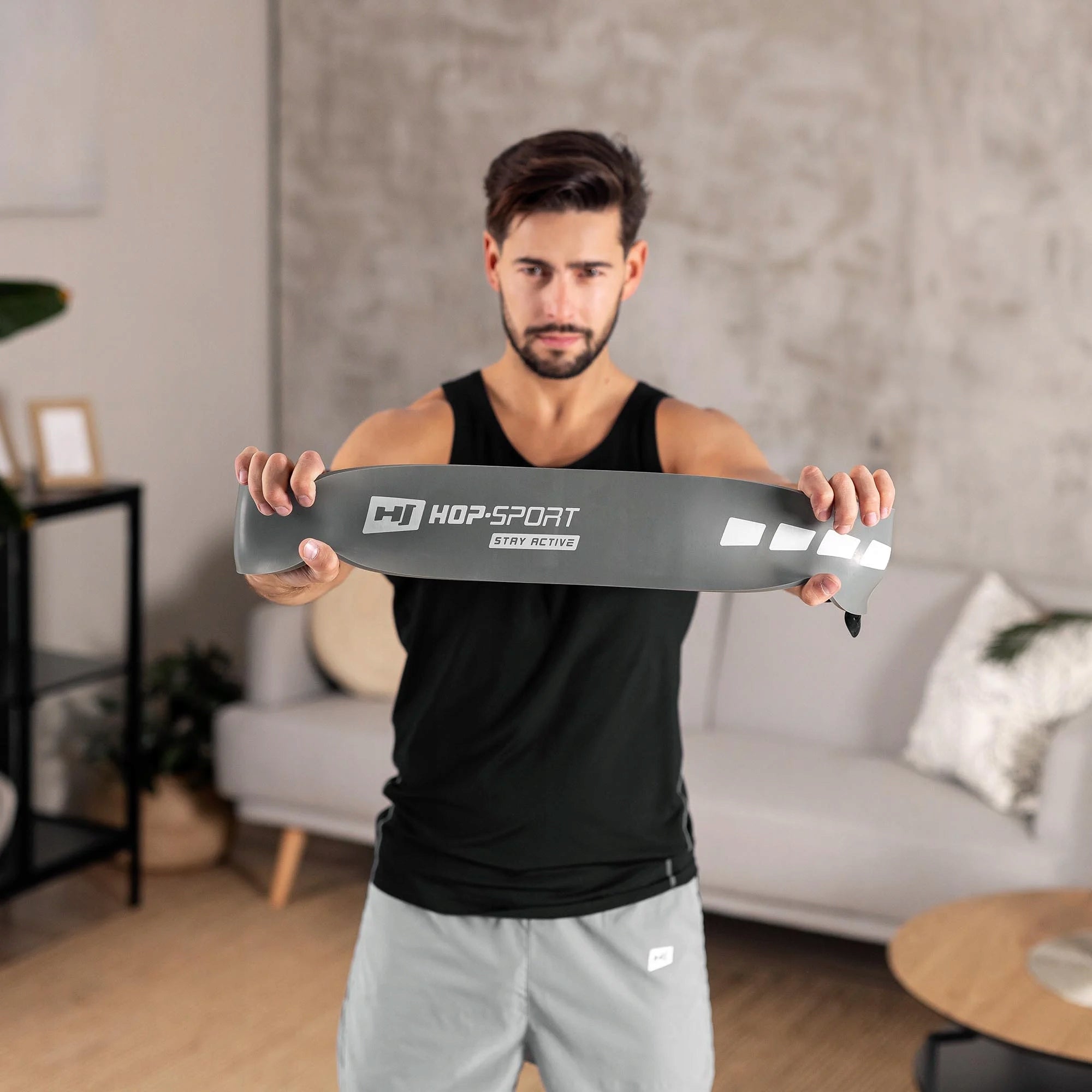 Resistance rubber power band resistance 55-137 kg Length 208 cm
