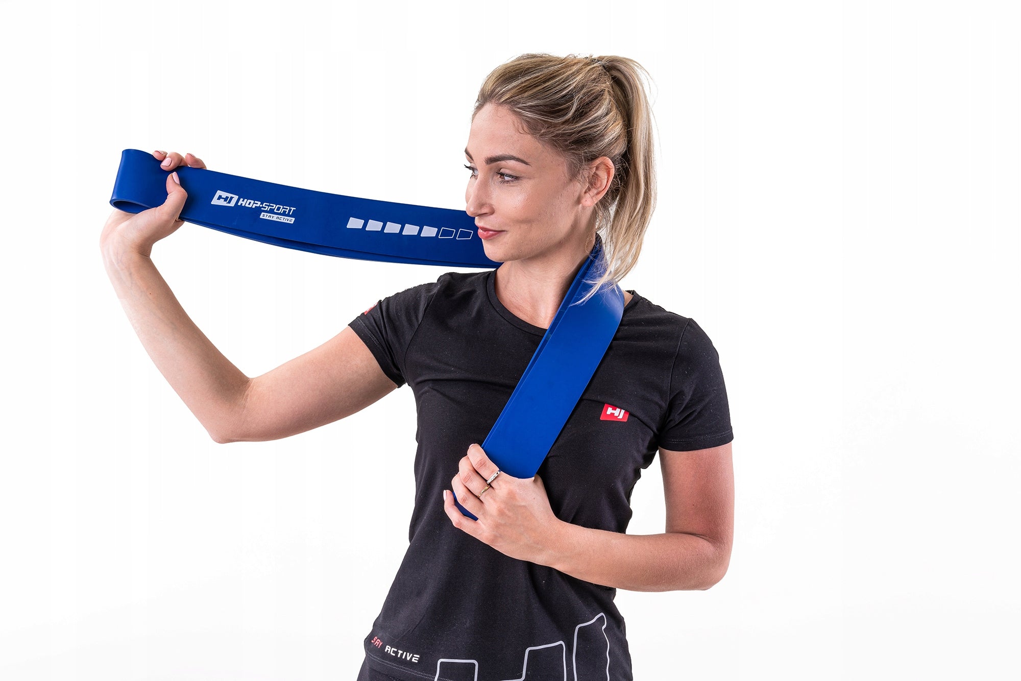 Resistance rubber wide power band 28-80kg for exercise strong durable EAN (GTIN) 5902308217508