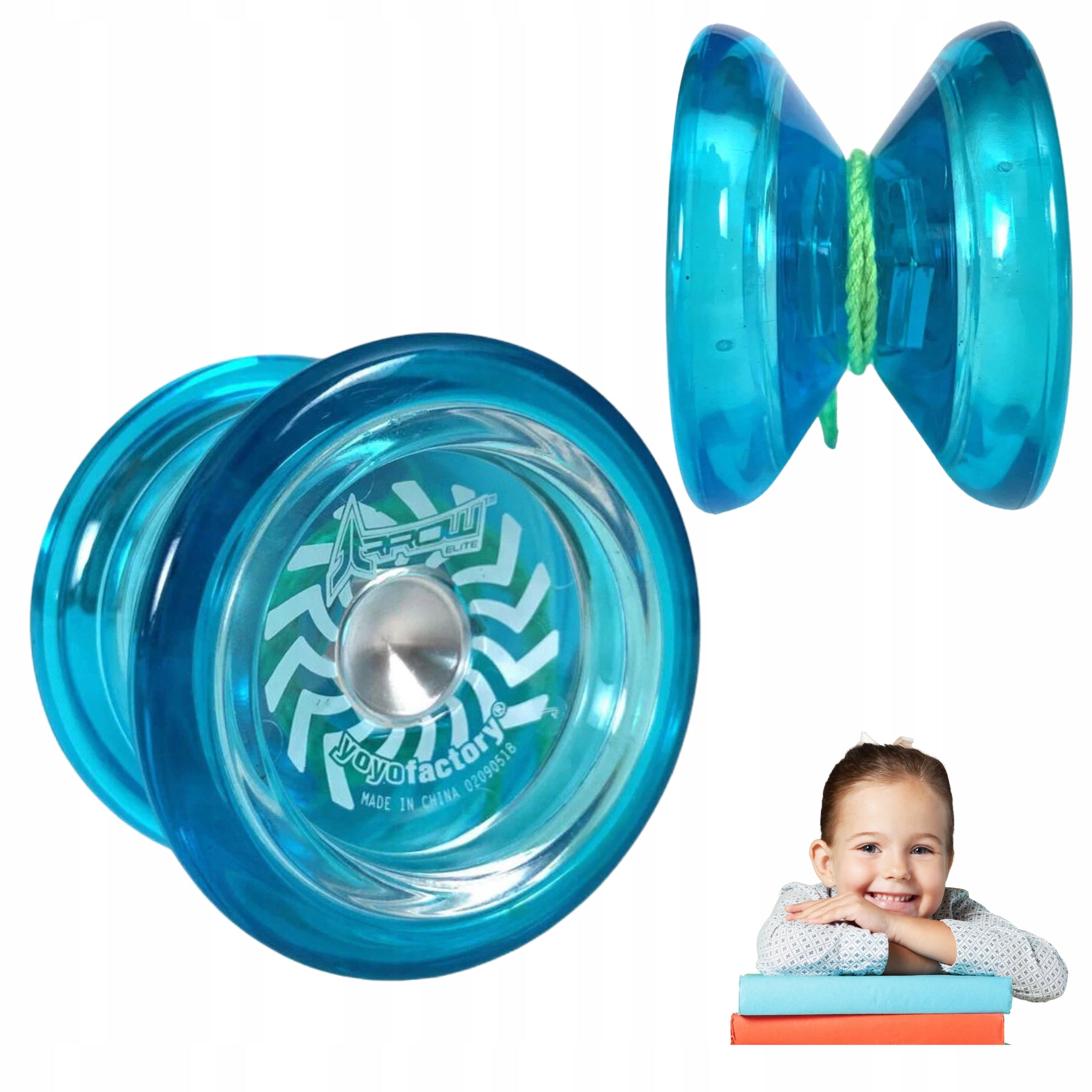 Responsive JoJo for Beginners YoyoFactory Arrow Jojo Blue