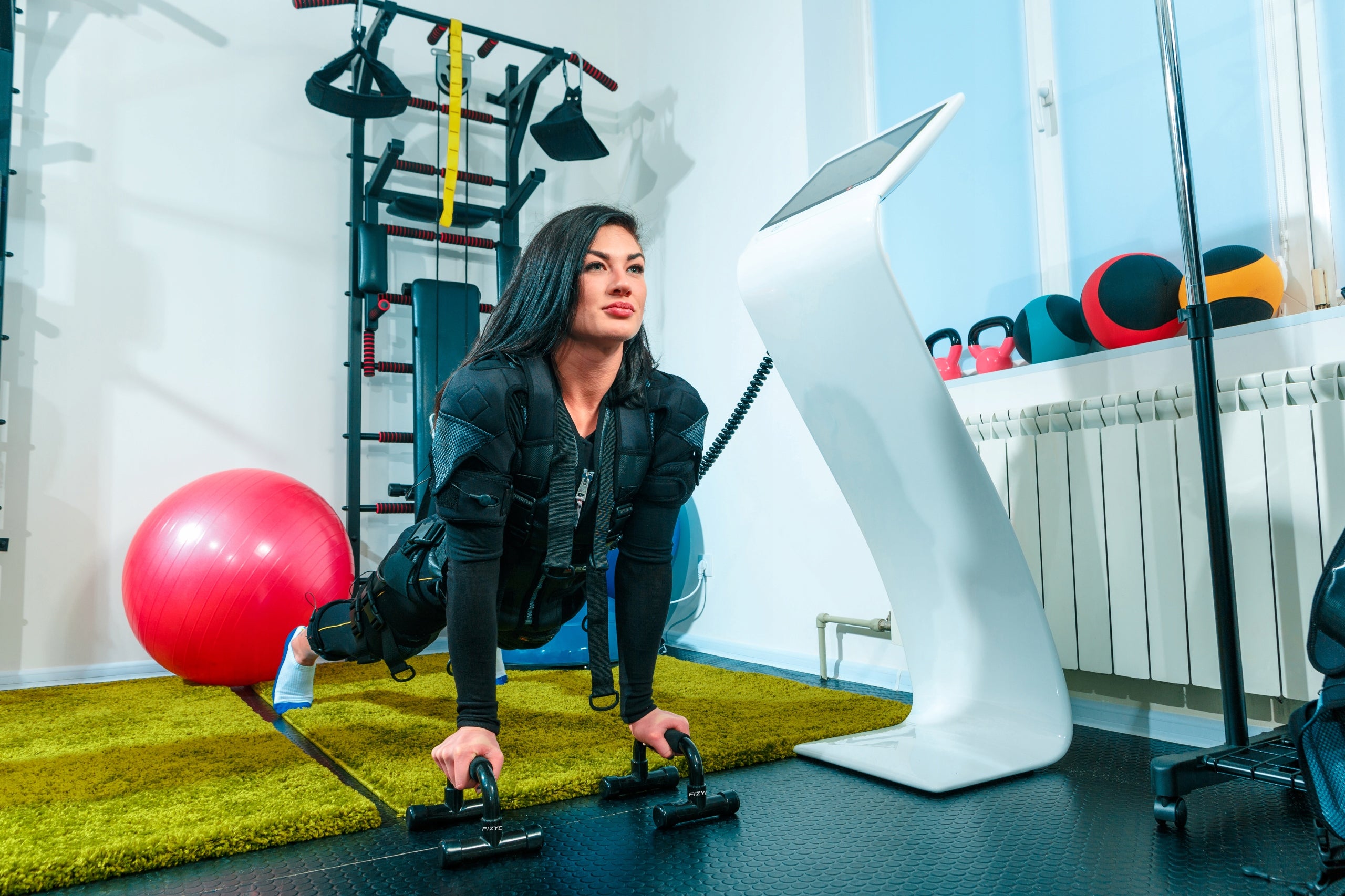 Rests Holders for Pumps FIZYO Training at Home and Gym Parallels 2pcs Manufacturer code FFIPH-2214