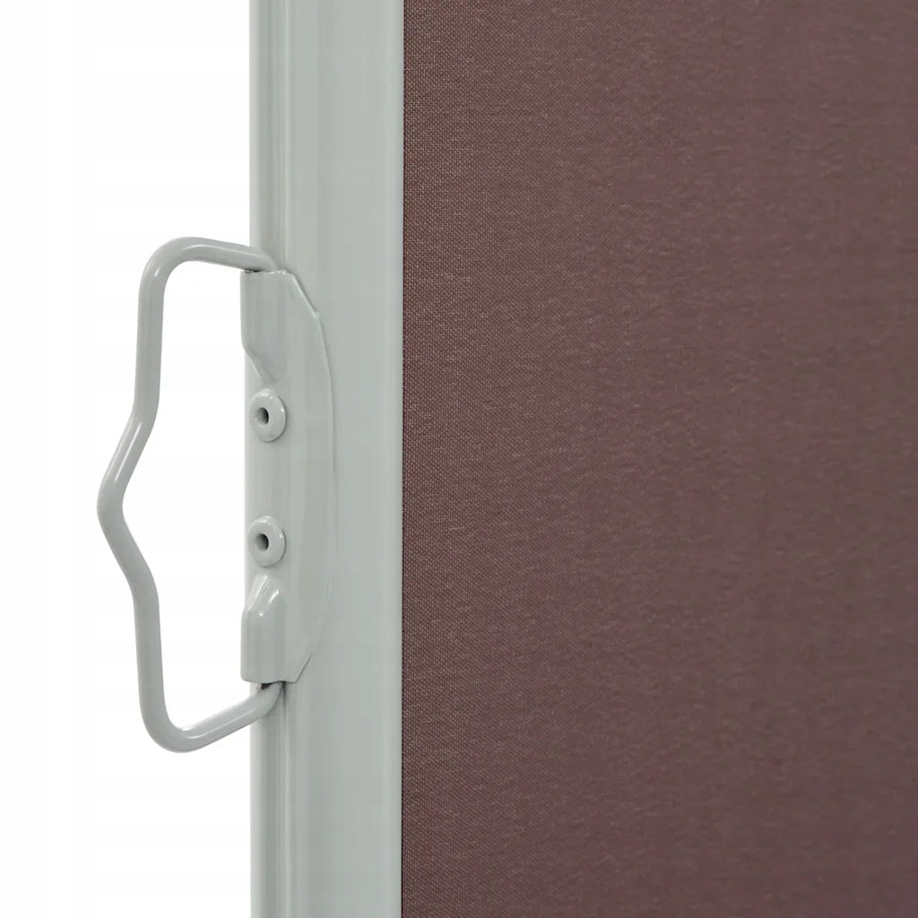 Retractable side awning for terrace, 100 x 300 cm, brown Manufacturer VidaXL