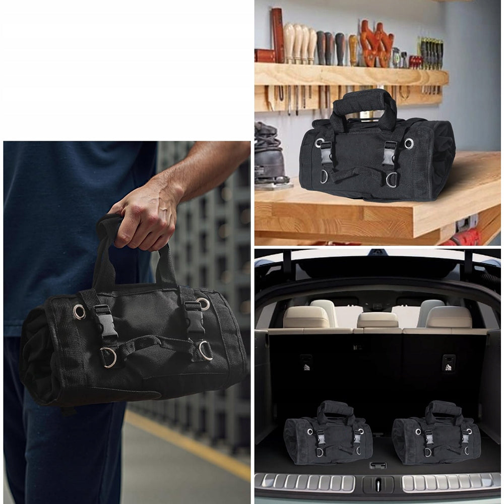 Retractable tool bag, tool bag with 4 large compartments EAN (GTIN) 6901972902948