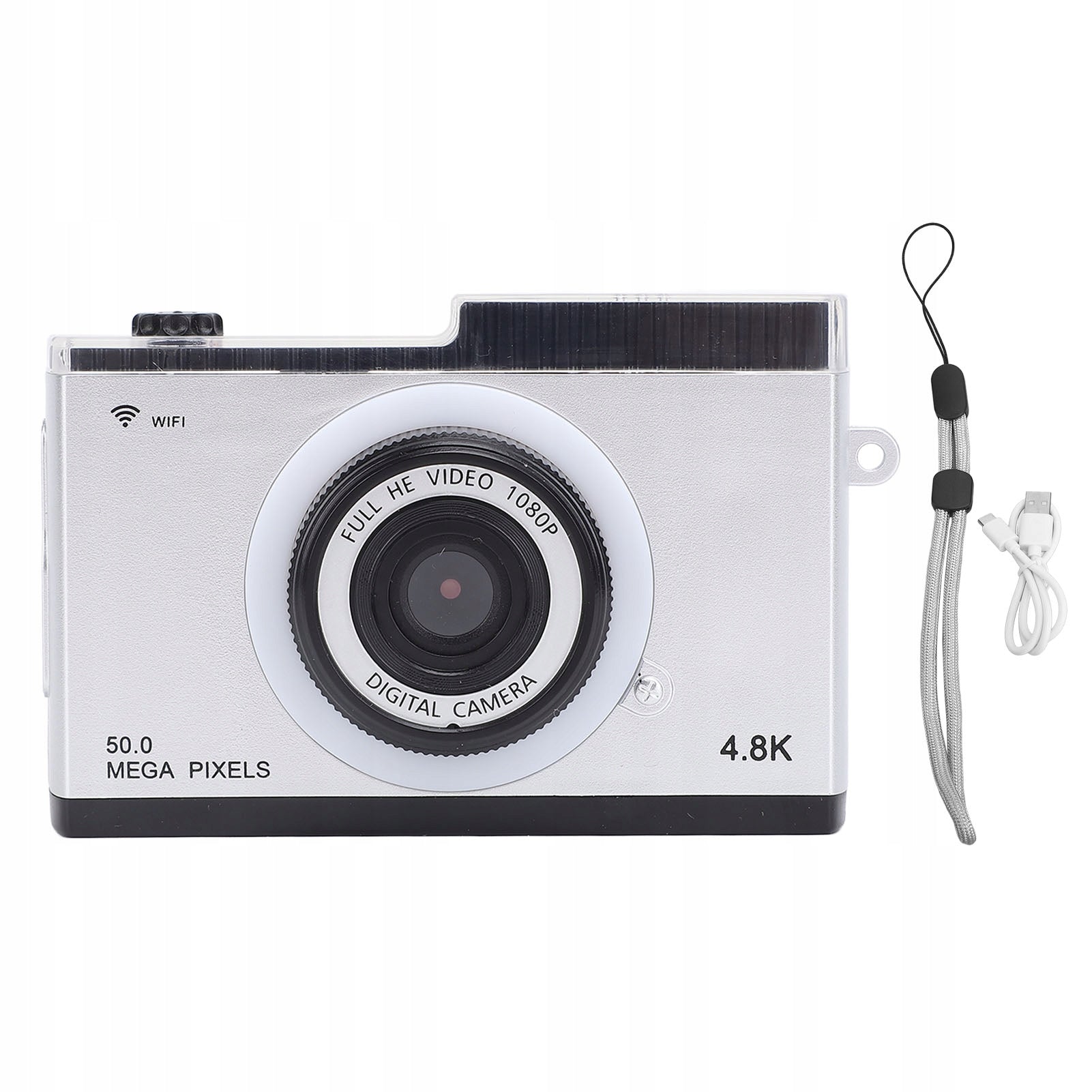 Retro Digital Camera, Compact Video Camera with 8x Digital Zoom 1 Brand no brand