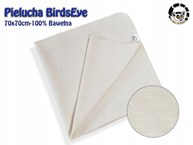 Reusable diaper KoKoSi- Baby Lemur,Tetra BirdsEye - 70x70cm 145g Brand Kokosi