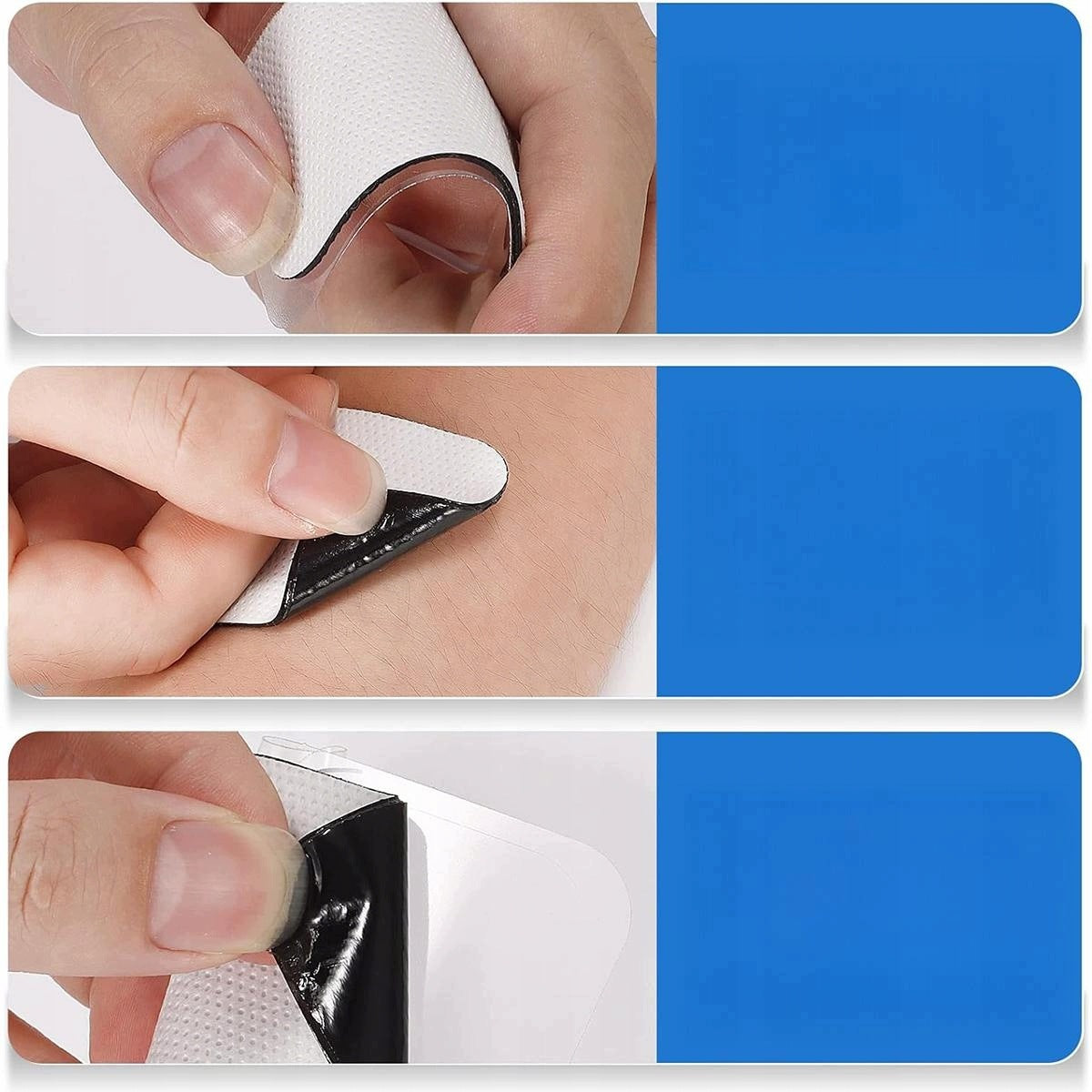 Reusable electrodes for most TENS universal cameras Kind nape, back and neck