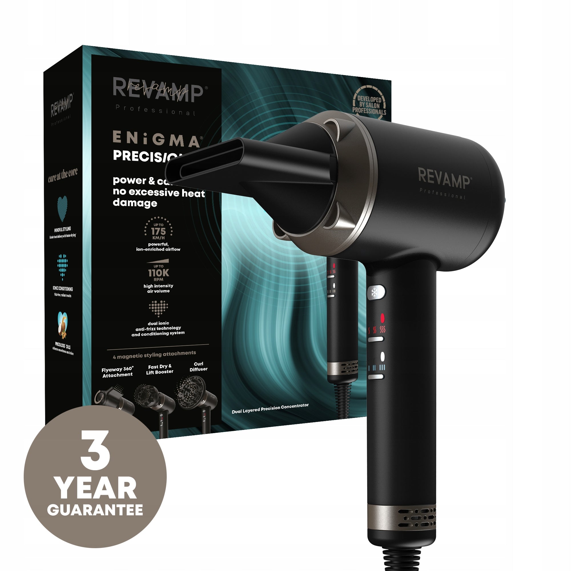 Revamp Dryer ENiGMA Precision DR-7000 brushless motor 175km/h Manufacturer code DR-7000-EU