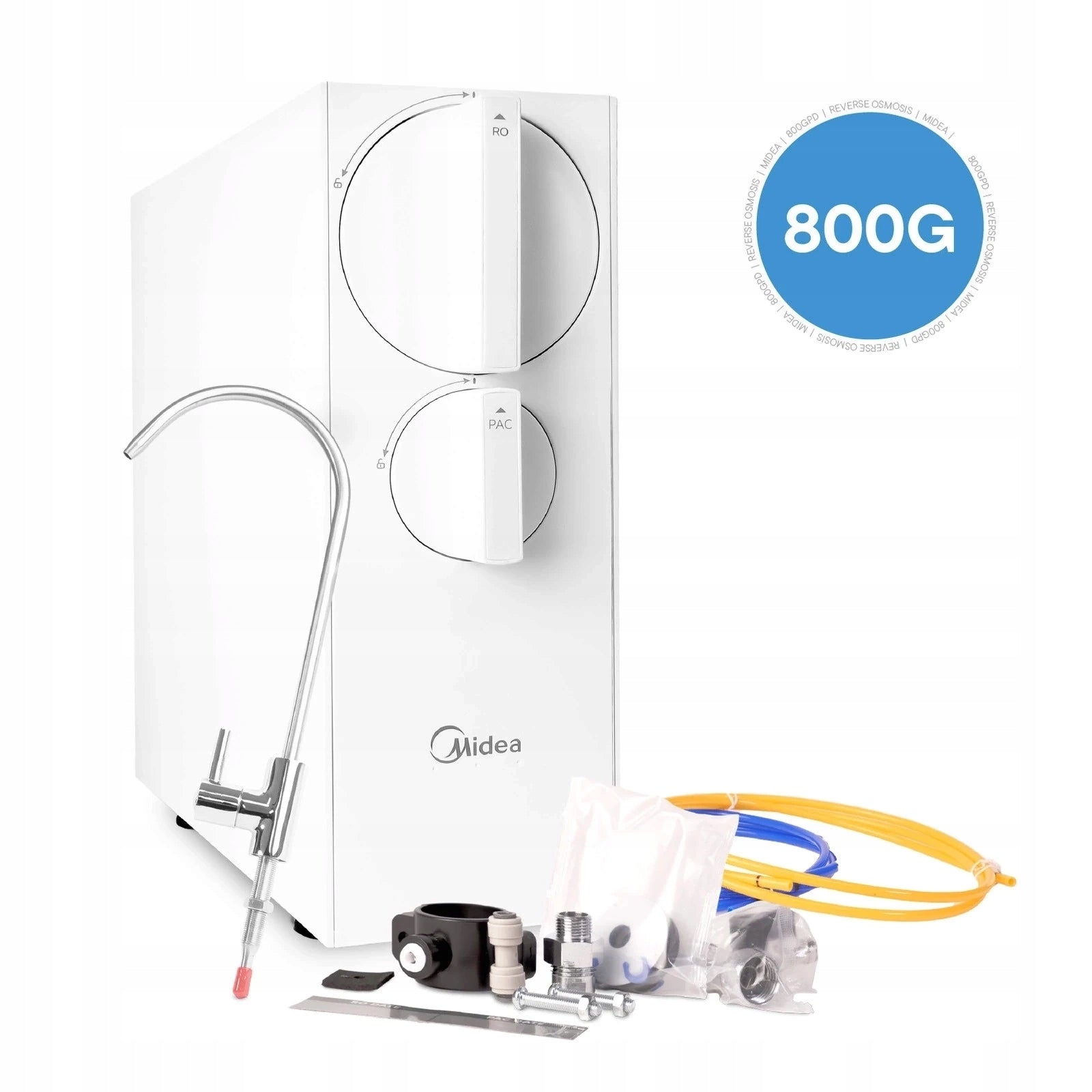Reverse osmosis Midea MRO2489C-800G + Mineralizer FREEBIE
