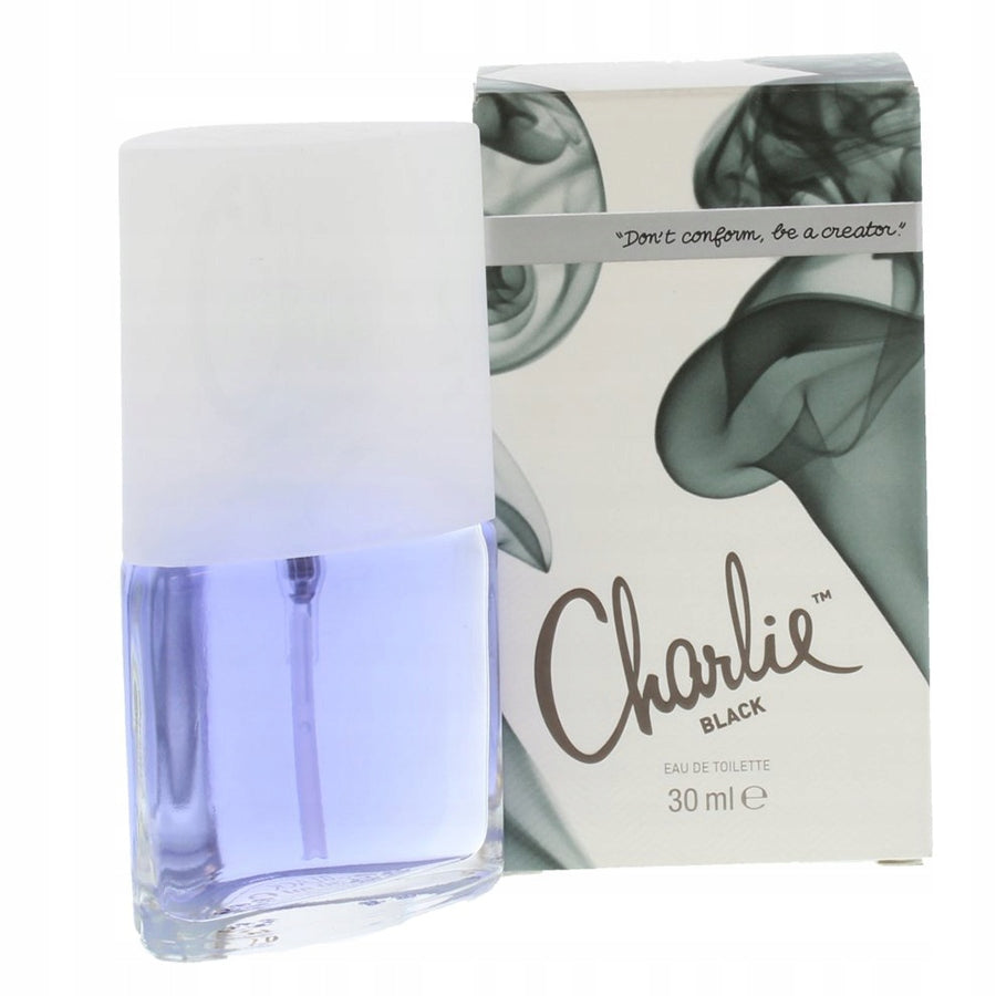 Revlon Charlie BLACK Eau de toilette EDT spray 30ml UNIQUE