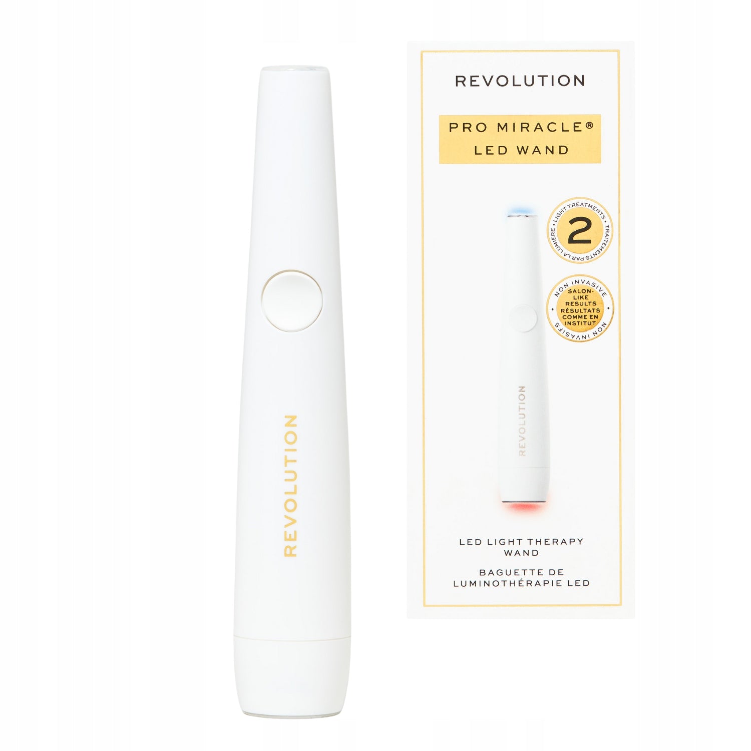 Revolution Pro Miracle LED Wand Portable Device Face Light Therapy